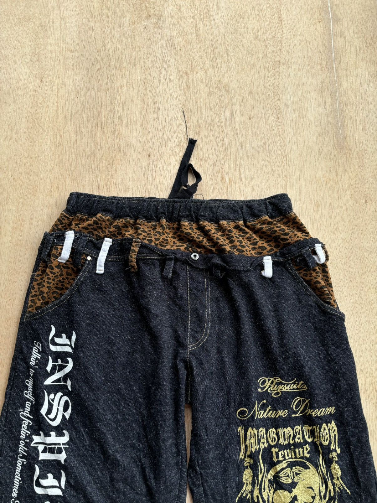 Hysteric Glamour × If Six Was Nine × Japanese Brand Y2k Double Waist Fogaty House Ifsixwasnine Punk Style Size US 31 - 3 Thumbnail