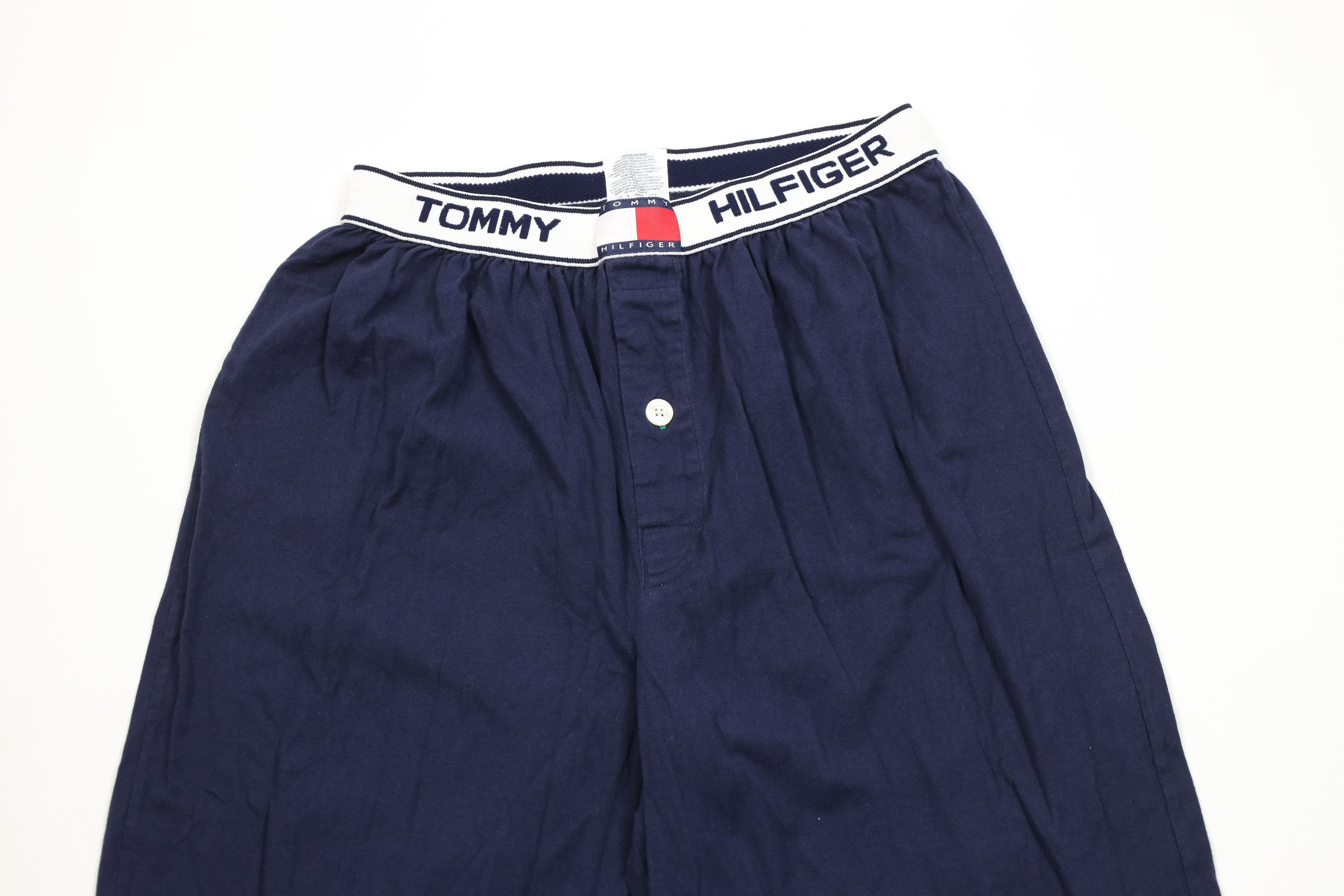 Tommy Hilfiger Vintage 90s Y2K Tommy Hilfiger Spell Loungewear Pajama Pants Size US 36 / EU 52 - 2 Thumbnail