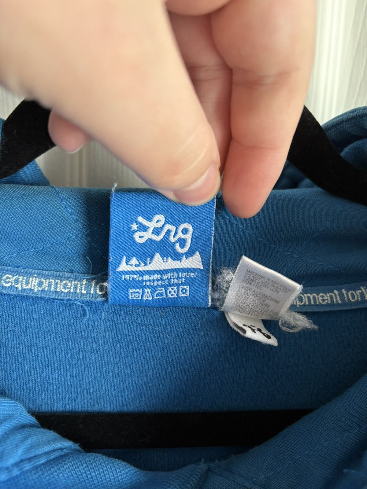 LRG × Vintage LRG Vintage Streetwear Hype Oversized 3XL Blue Hoodie Size US XXL / EU 58 / 5 - 8 Thumbnail