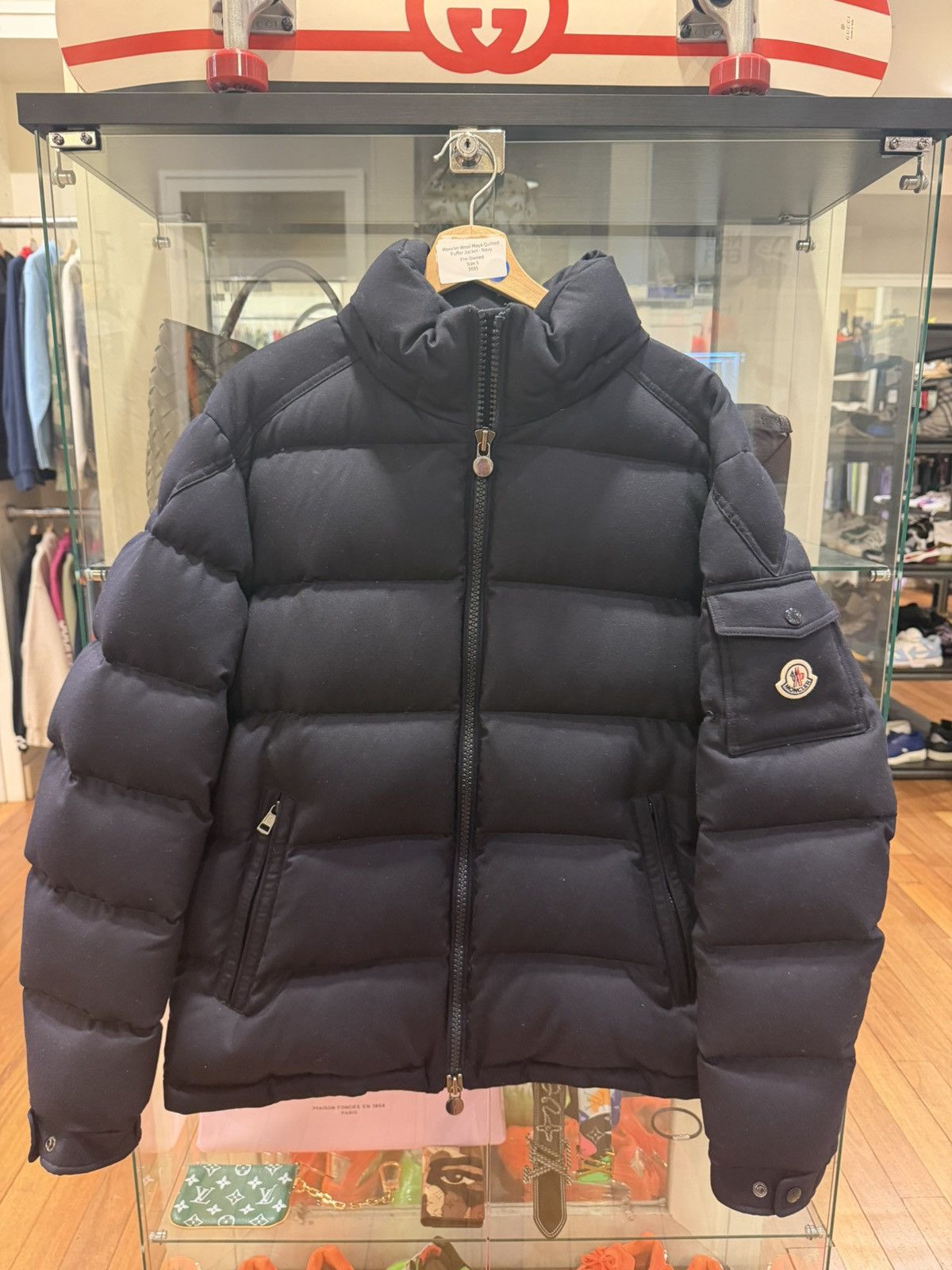 Moncler Moncler Montgenevre Wool Down Puffer Jacket Size US XL / EU 56 / 4 - 1 Thumbnail
