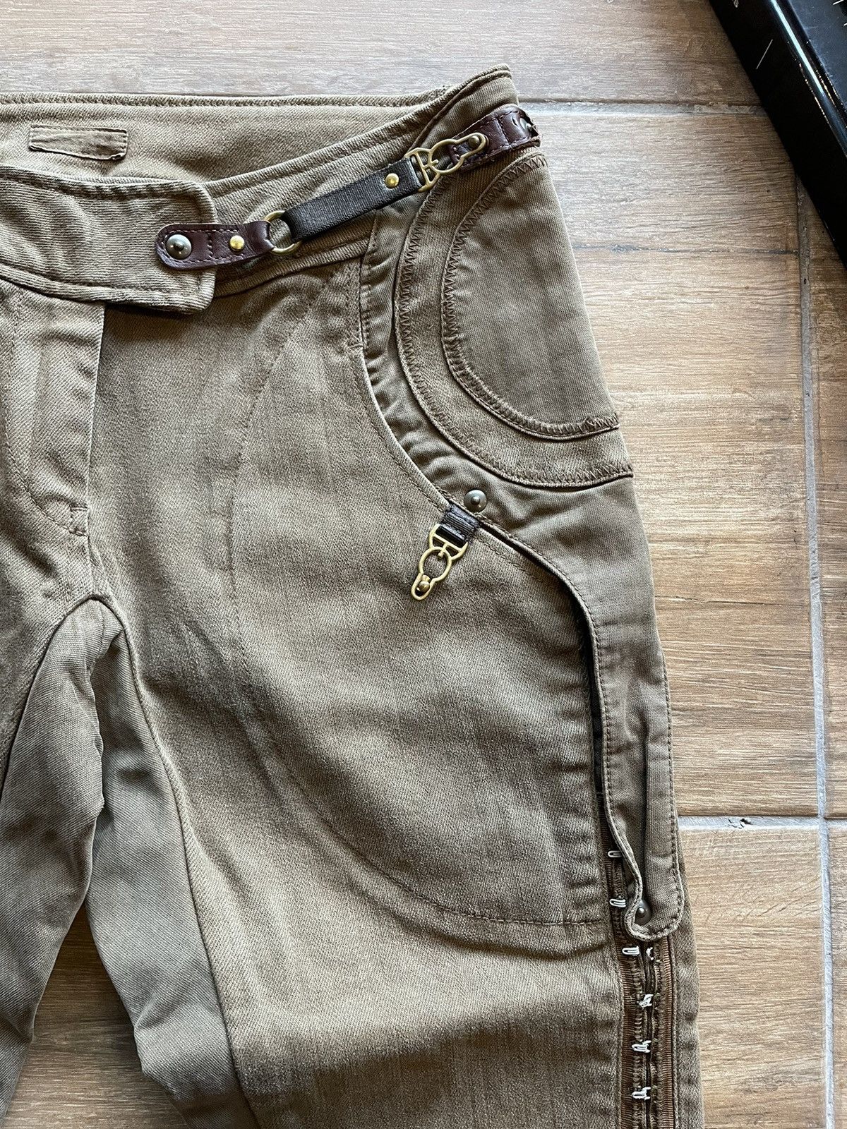 Japanese Brand × Le Grande Bleu (L.G.B.) × Share Spirit Homme Share Spirit Flared Cotton Pant Size US 26 / EU 42 - 5 Thumbnail