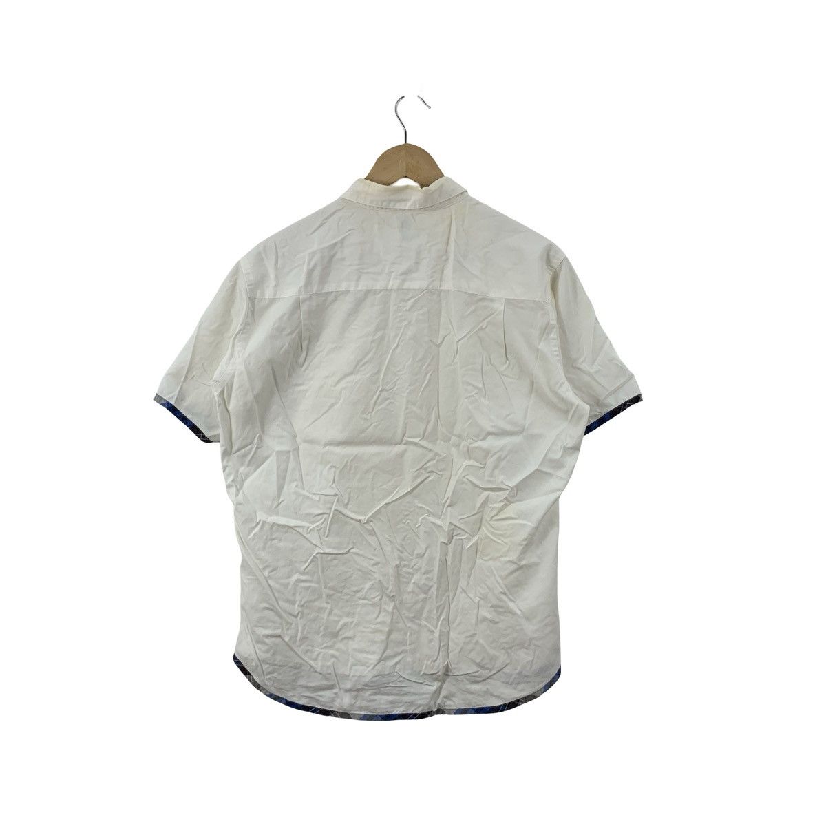 Vintage Vintage Minimalist Short Sleeve Button-Up Shirt Clean Classi Size US M / EU 48-50 / 2 - 6 Thumbnail