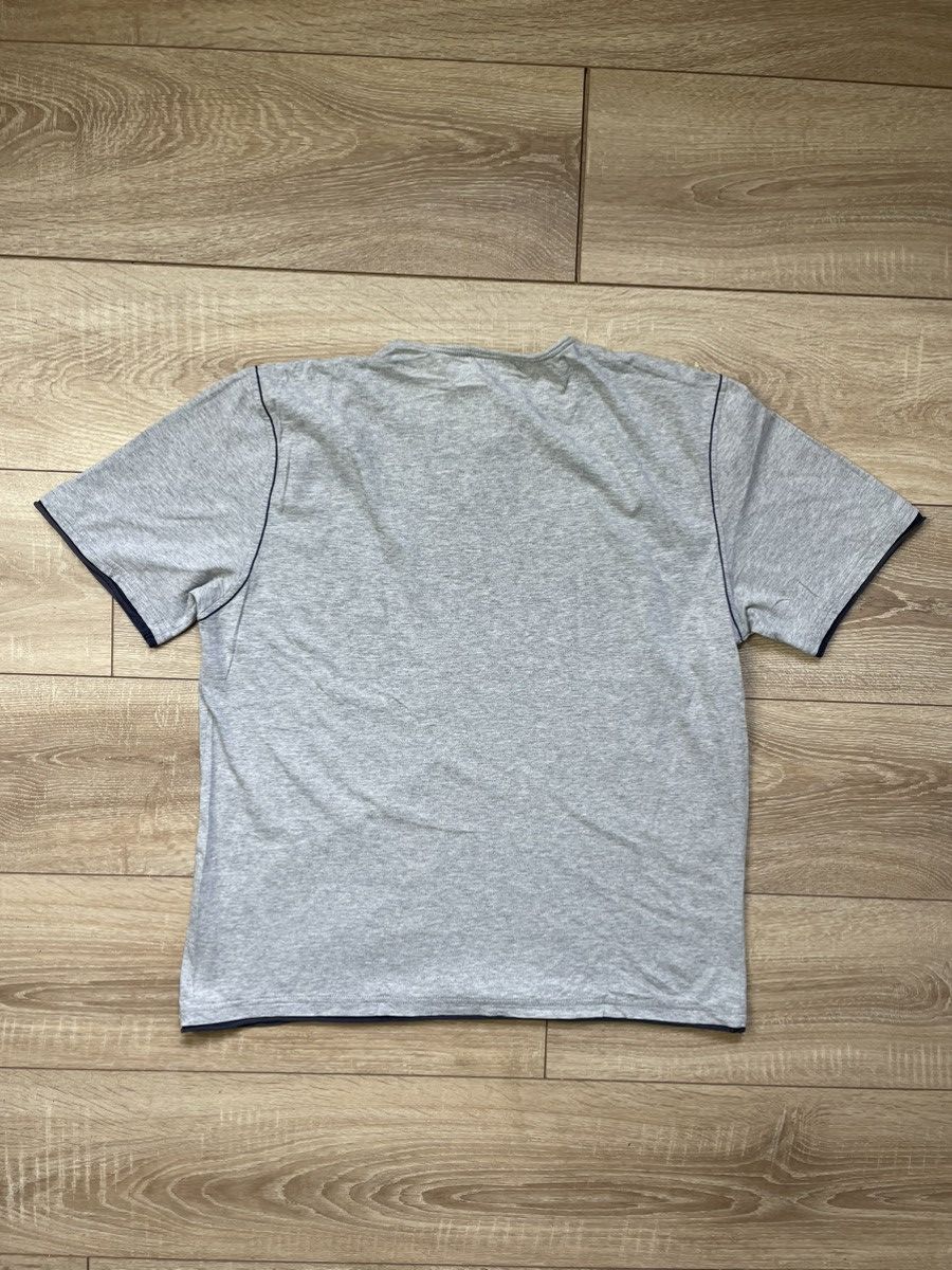 Yves Saint Laurent Yves Saint Laurent Big Logo T-Shirt Grey Vintage YSL Size US L / EU 52-54 / 3 - 6 Thumbnail