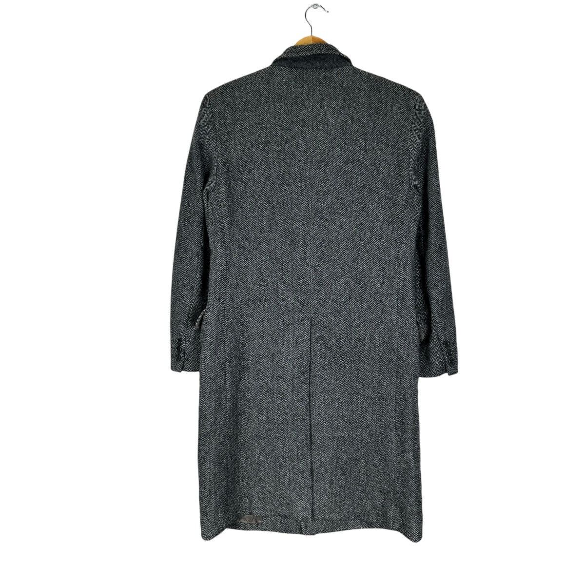 Burberry 🔥BURBERRY HERRINGBONE WOOL OVERCOAT LONG JACKET Size US S / EU 44-46 / 1 - 8 Thumbnail