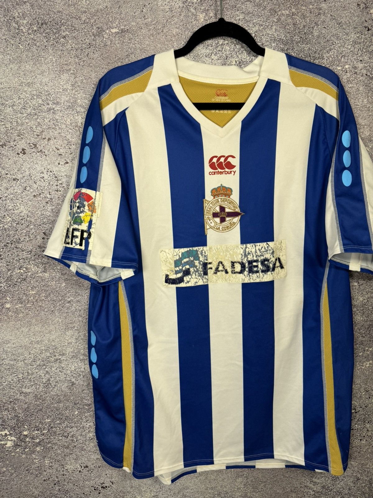 Canterbury of New Zealand × Vintage Deportivo de La Coruna 2007/08 Canterbury Soccer Jersey Size US XXL / EU 58 / 5 - 4 Thumbnail