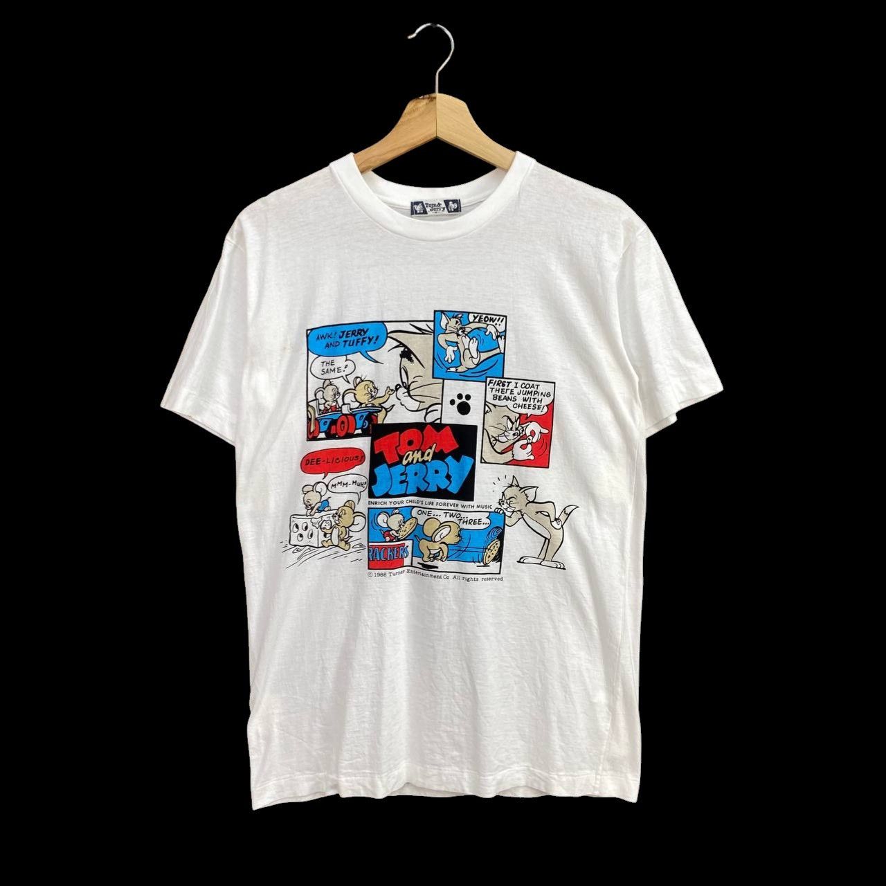 Vintage Vintage 1988 Tom & Jerry Paperthin Comic Strip Graphic Size US M / EU 48-50 / 2 - 3 Thumbnail