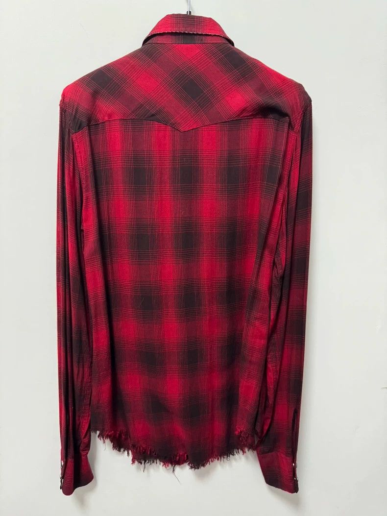 Saint Laurent Paris Saint Laurent Paris16SS Show Style Plaid Tassel Cat Eye Bl Size US XS / EU 42 / 0 - 2 Thumbnail