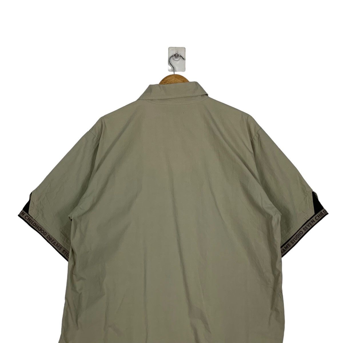 Japanese Brand Studio Seven Childhood Dream 7 Short Sleeve Shirt #1088-C49 Size US M / EU 48-50 / 2 - 8 Thumbnail
