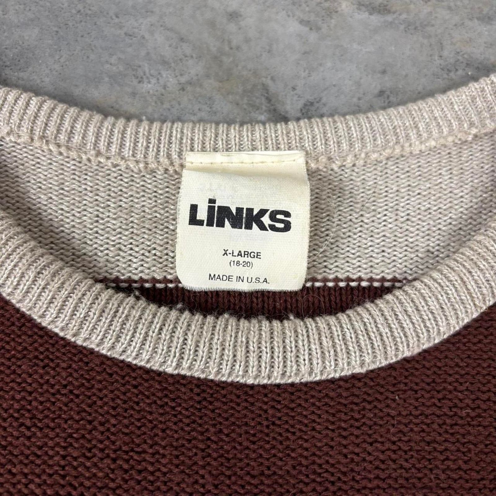 Vintage 90s Grandpa Striped Sweater Size US XL / EU 56 / 4 - 3 Thumbnail