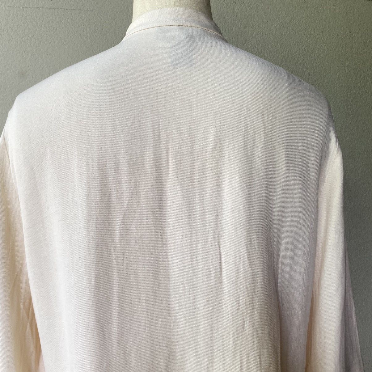 Designer × Japanese Brand LAUREN RALPH LAUREN Elegant Soft Chinese Knot Button Blouse Size M / US 6-8 / IT 42-44 - 21 Thumbnail