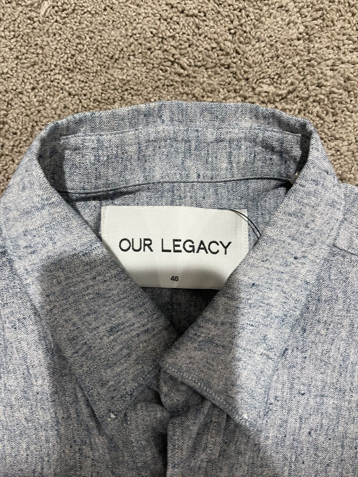 Our Legacy Our legacy button up Size US S / EU 44-46 / 1 - 3 Thumbnail