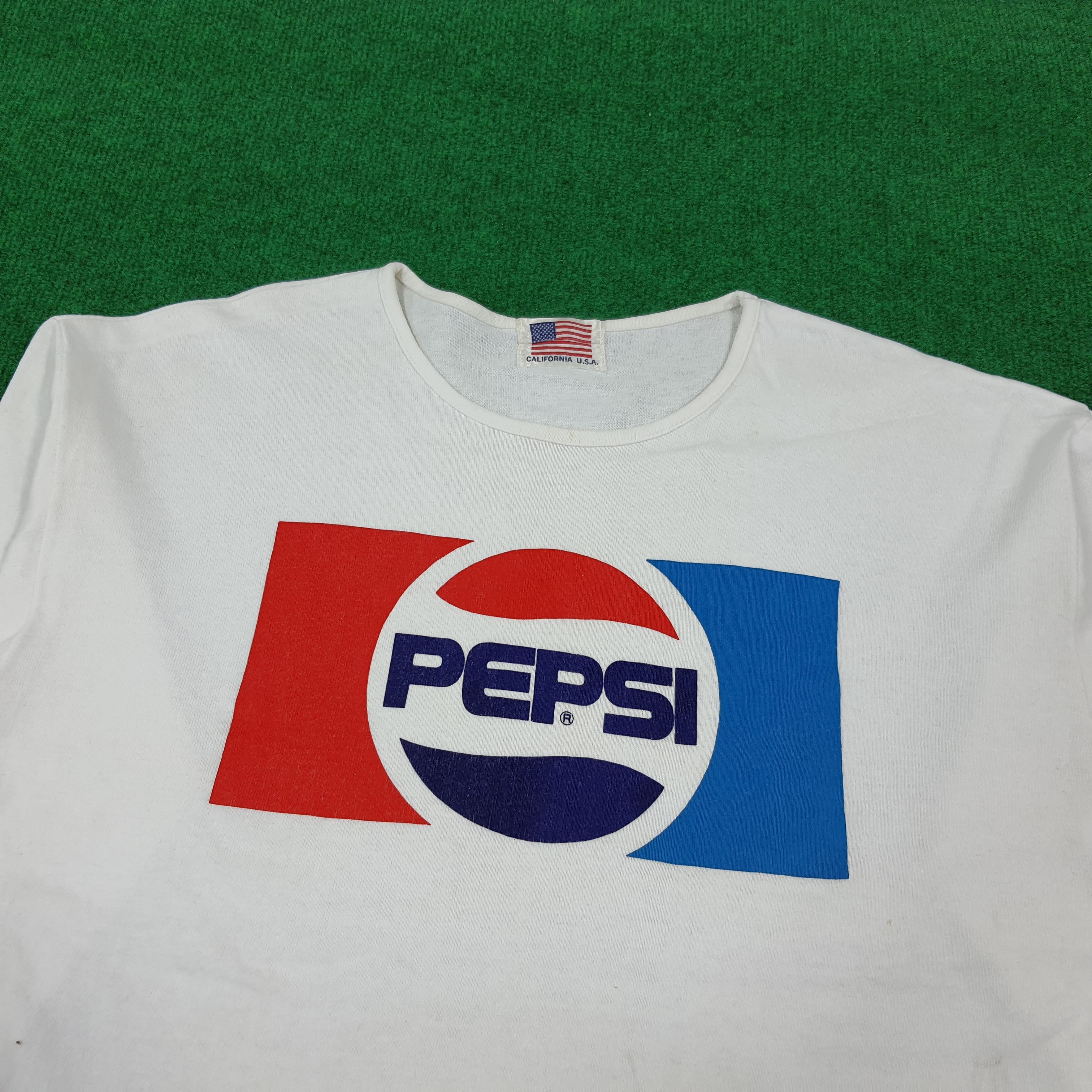 Pepsi × Vintage Vintage PEPSI Long Sleeve Tshirt Size US M / EU 48-50 / 2 - 2 Thumbnail