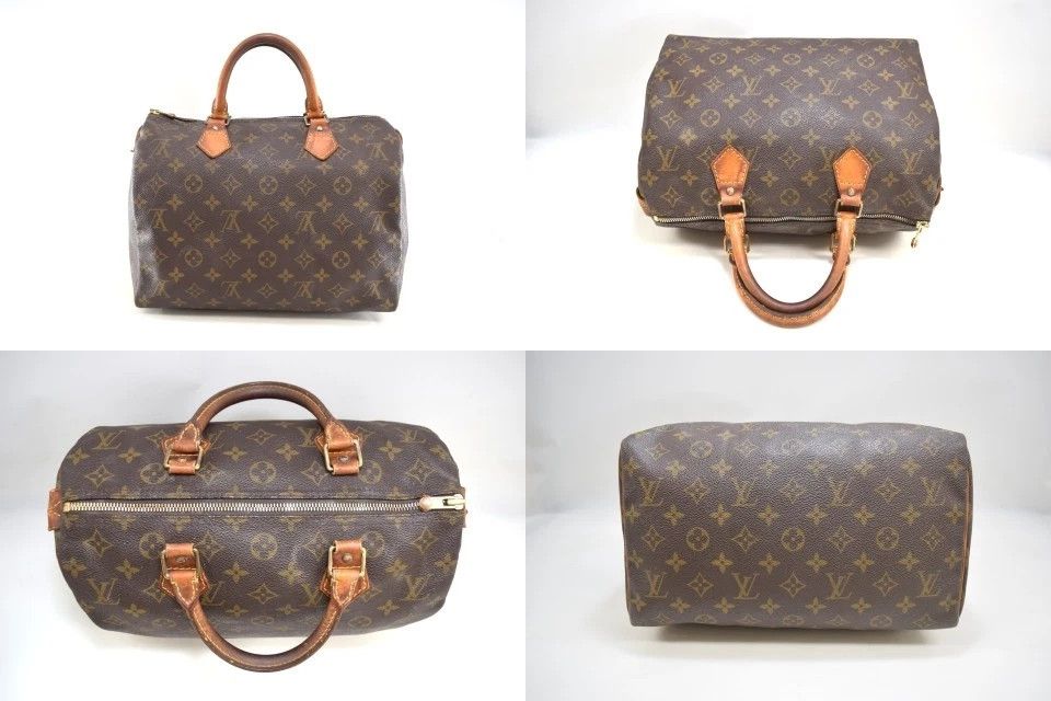 Louis Vuitton Auth Louis Vuitton Speedy 30 Hand Bag Monogram Canvas M41526 Size ONE SIZE - 2 Thumbnail