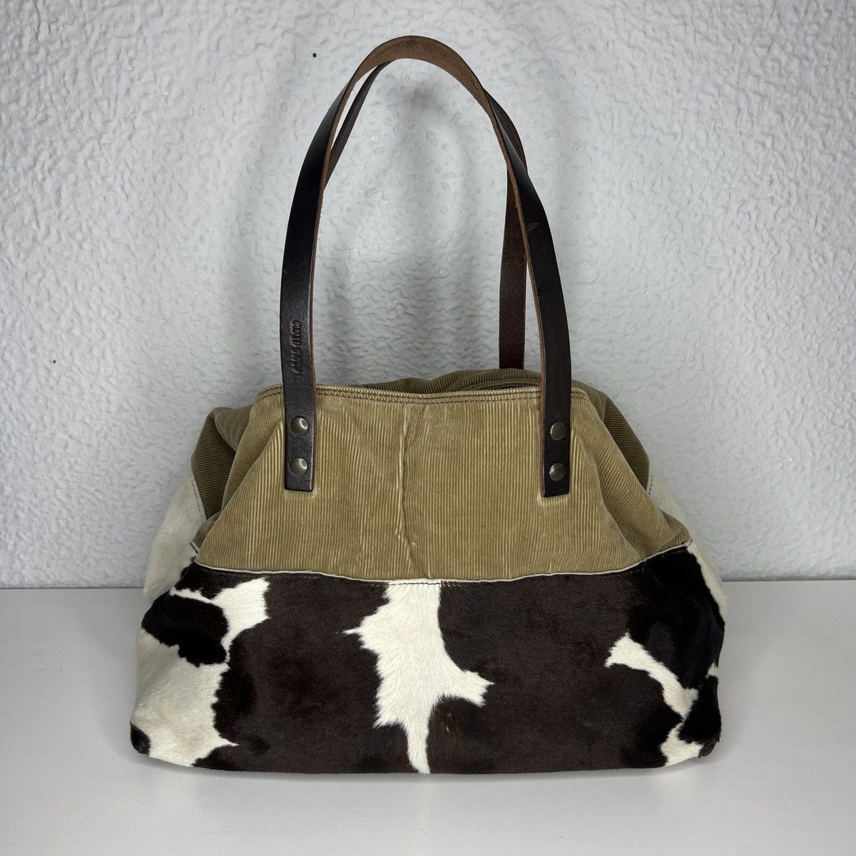 Designer × Luxury × Miu Miu Miu Miu Pony-style Calfskin