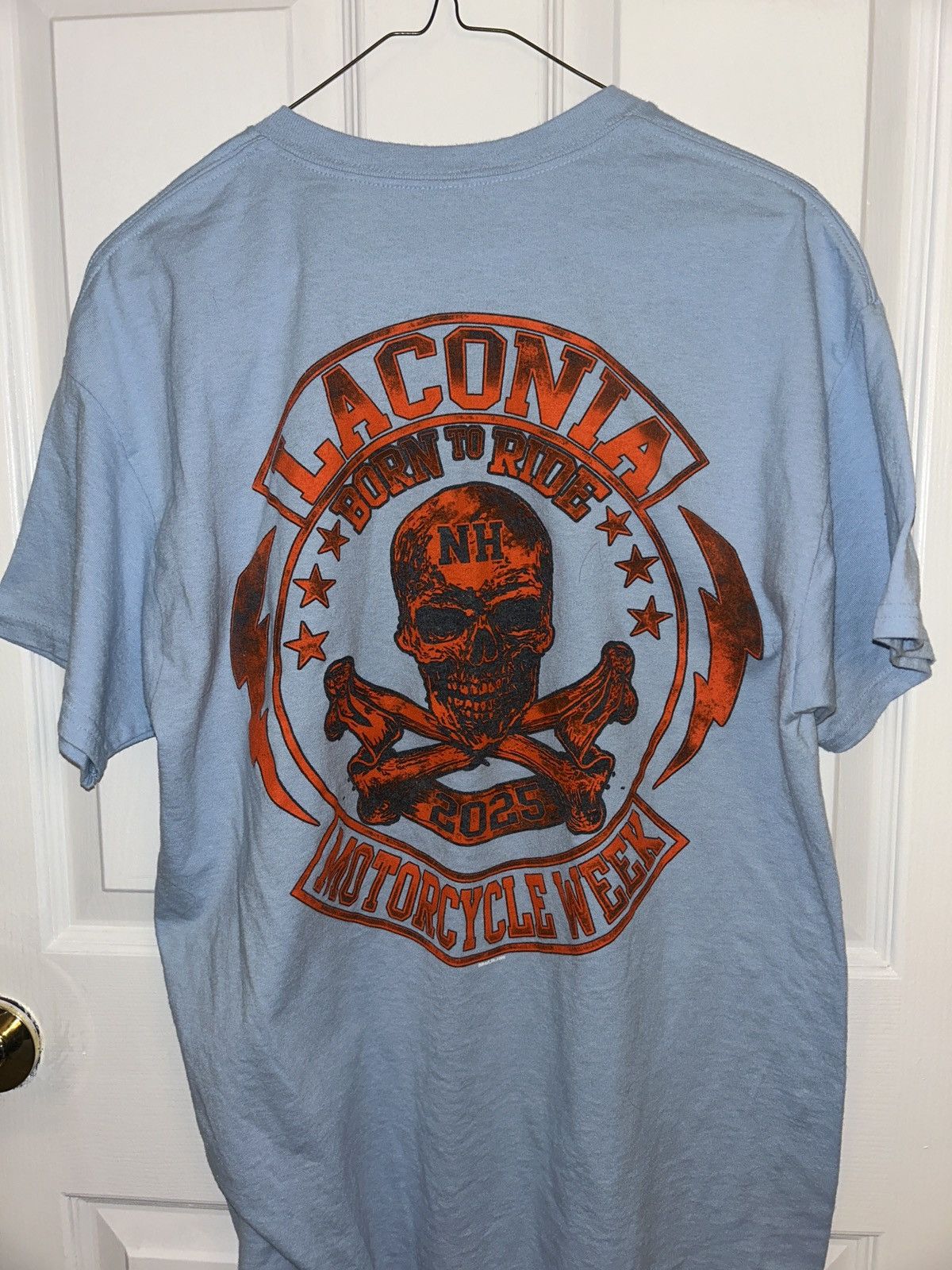 Gildan Laconia NH Bike Week 2025 t-shirt Size US L / EU 52-54 / 3 - 1 Thumbnail