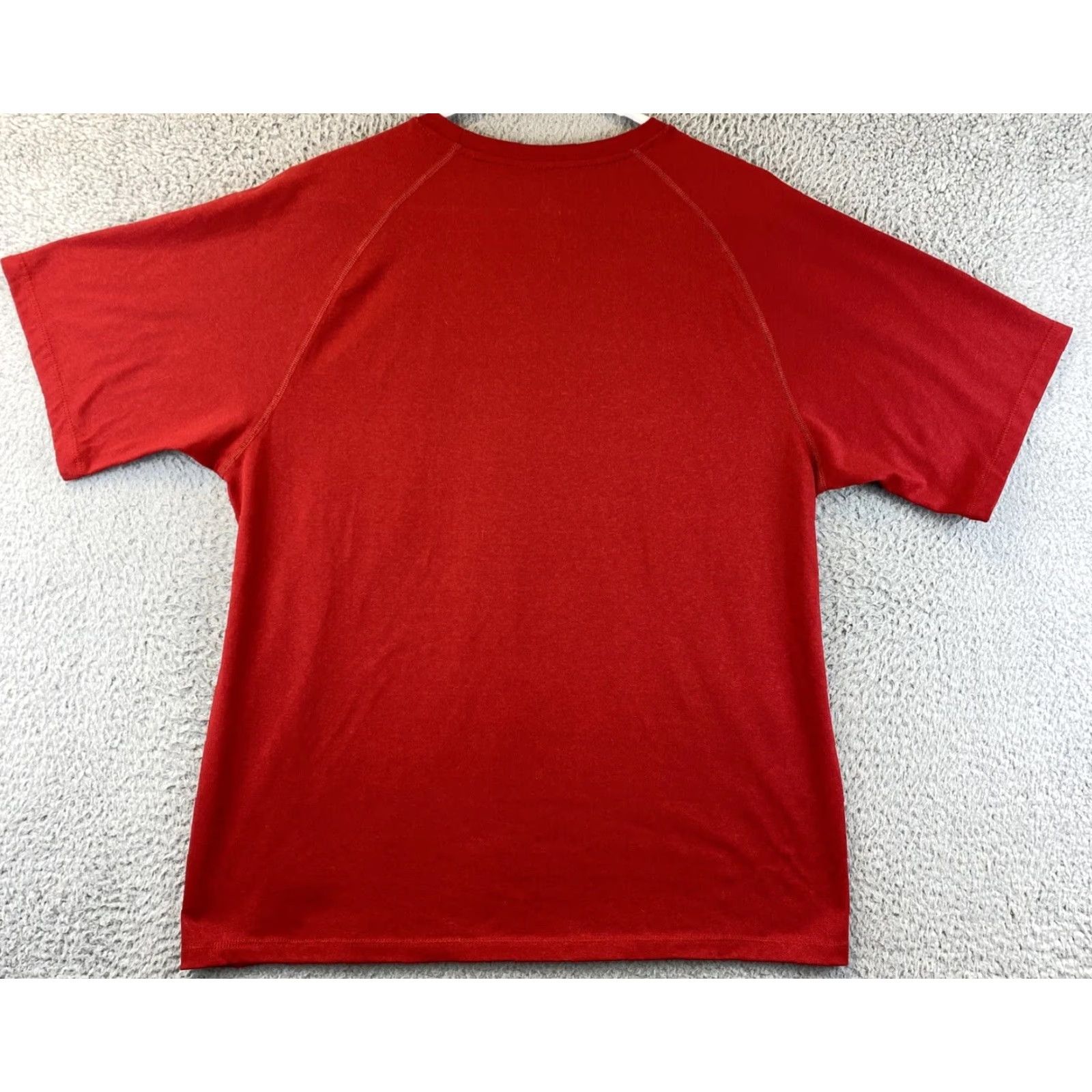 Adidas Adidas Shirt Men M Red Dri-Fit Short Sleeve Crew Neck Climacool Sports Lightweight Logo Size M Size US M / EU 48-50 / 2 - 8 Thumbnail