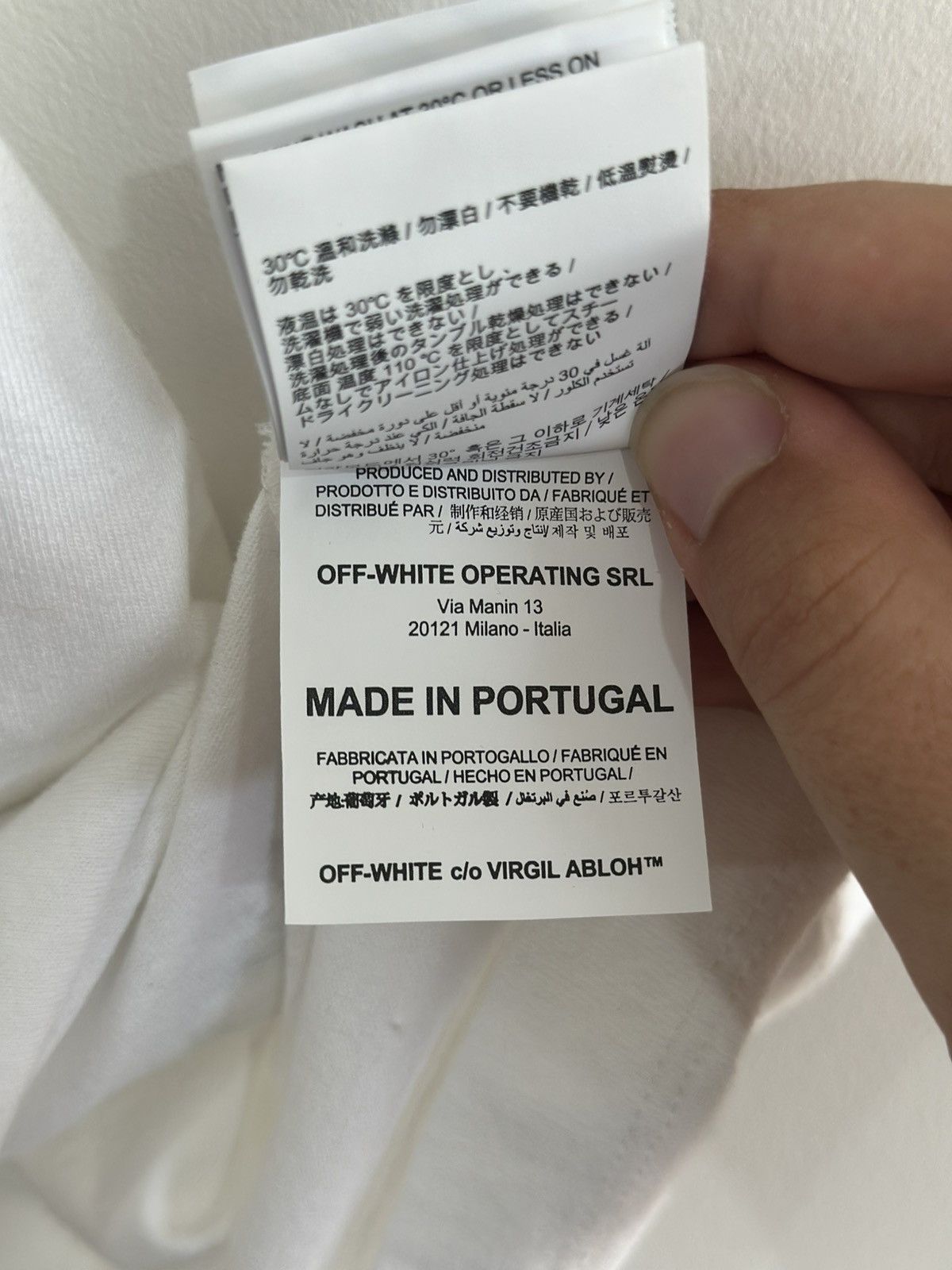 Off-White Off White SS20 Dripping Arrows Tee “Golden Ratio” Size US M / EU 48-50 / 2 - 7 Thumbnail