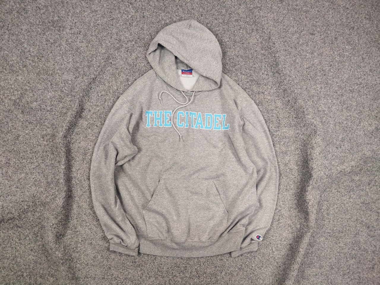 Champion Vintage 90's Champion college Academy The Citadel Hoodie Size US M / EU 48-50 / 2 - 1 Thumbnail
