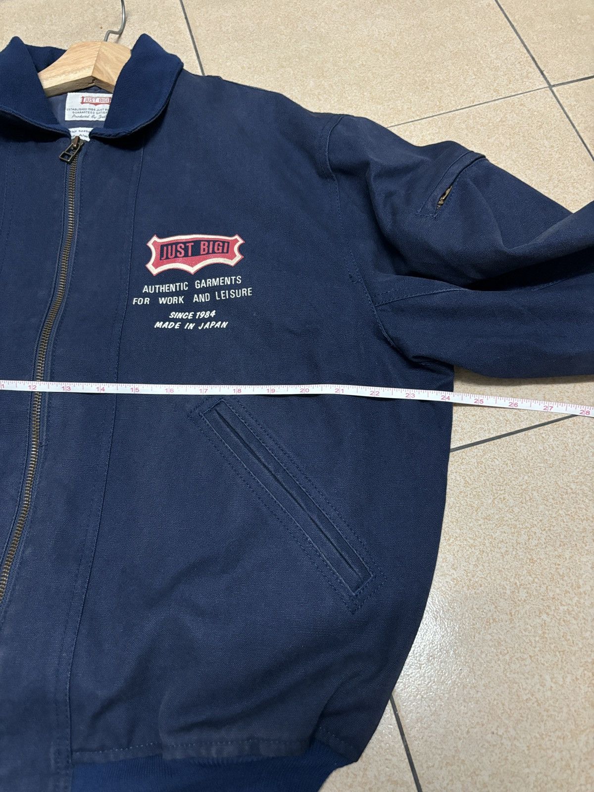 BIGI Vintage Just Bigi Japan Workwear Active Bomber Jacket Size US M / EU 48-50 / 2 - 13 Thumbnail