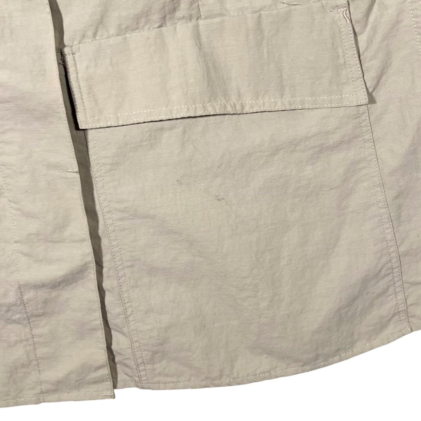 Vintage VINTAGE Fjallraven Beige Polyamide Cotton Safari Utility Short Sleeve Shirt Women's Large Beige Size L / US 10 / IT 46 - 5 Thumbnail