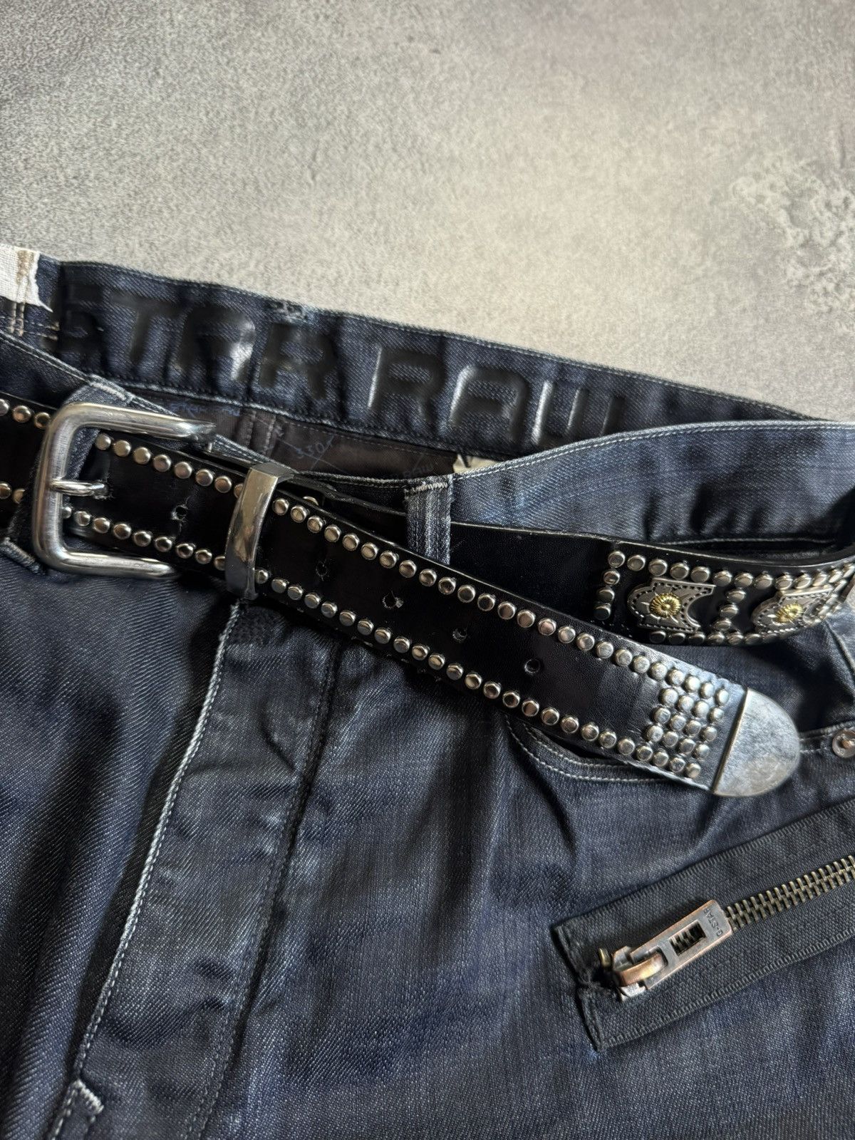 Cowboy Equipment 90s Belt vintage retro cowboy if six was nine L.G.B. Western Size ONE SIZE - 4 Thumbnail