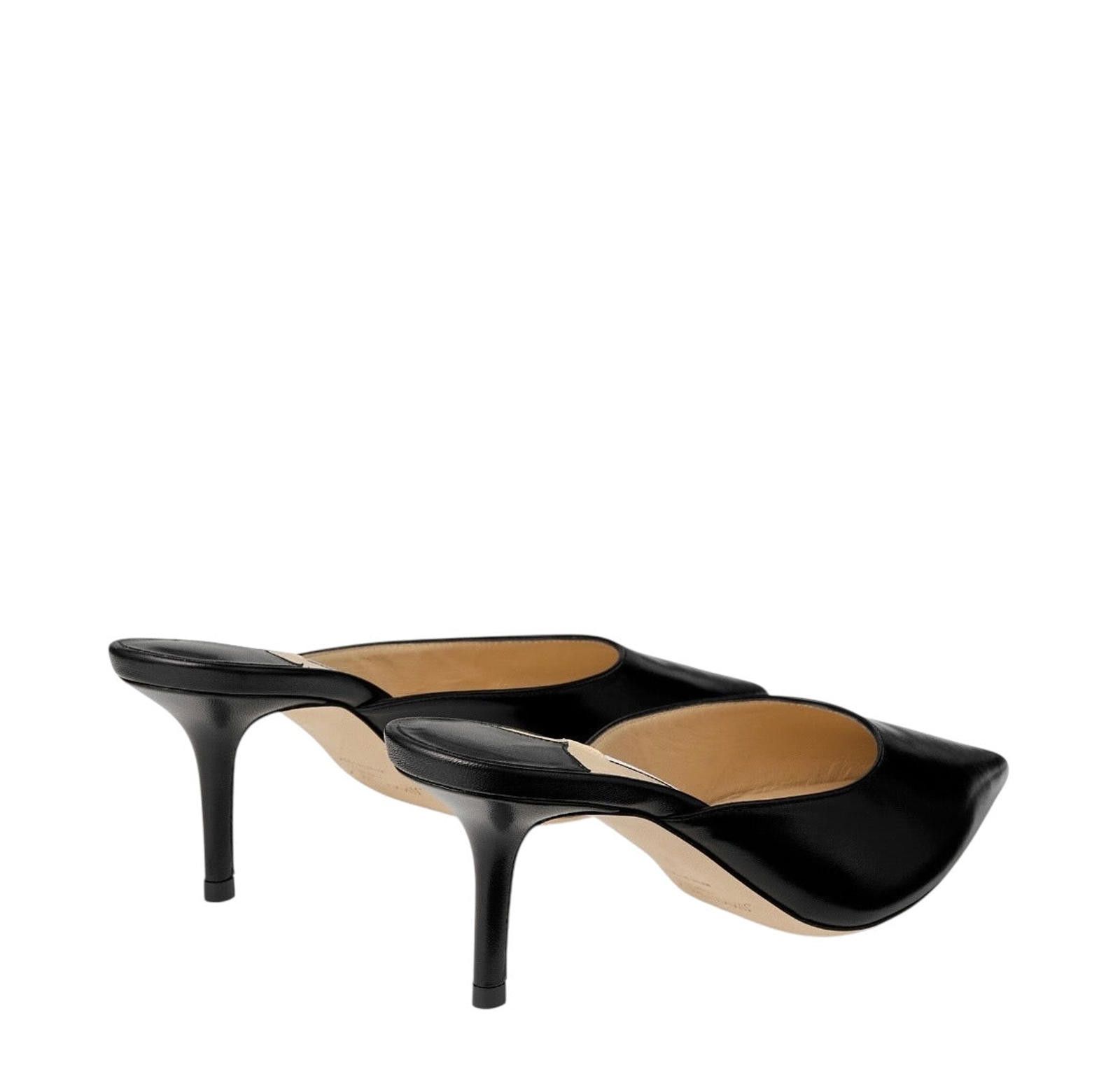 Jimmy Choo Jimmy Choo RAV 65 Mules Size US 7.5 / IT 37.5 - 3 Thumbnail