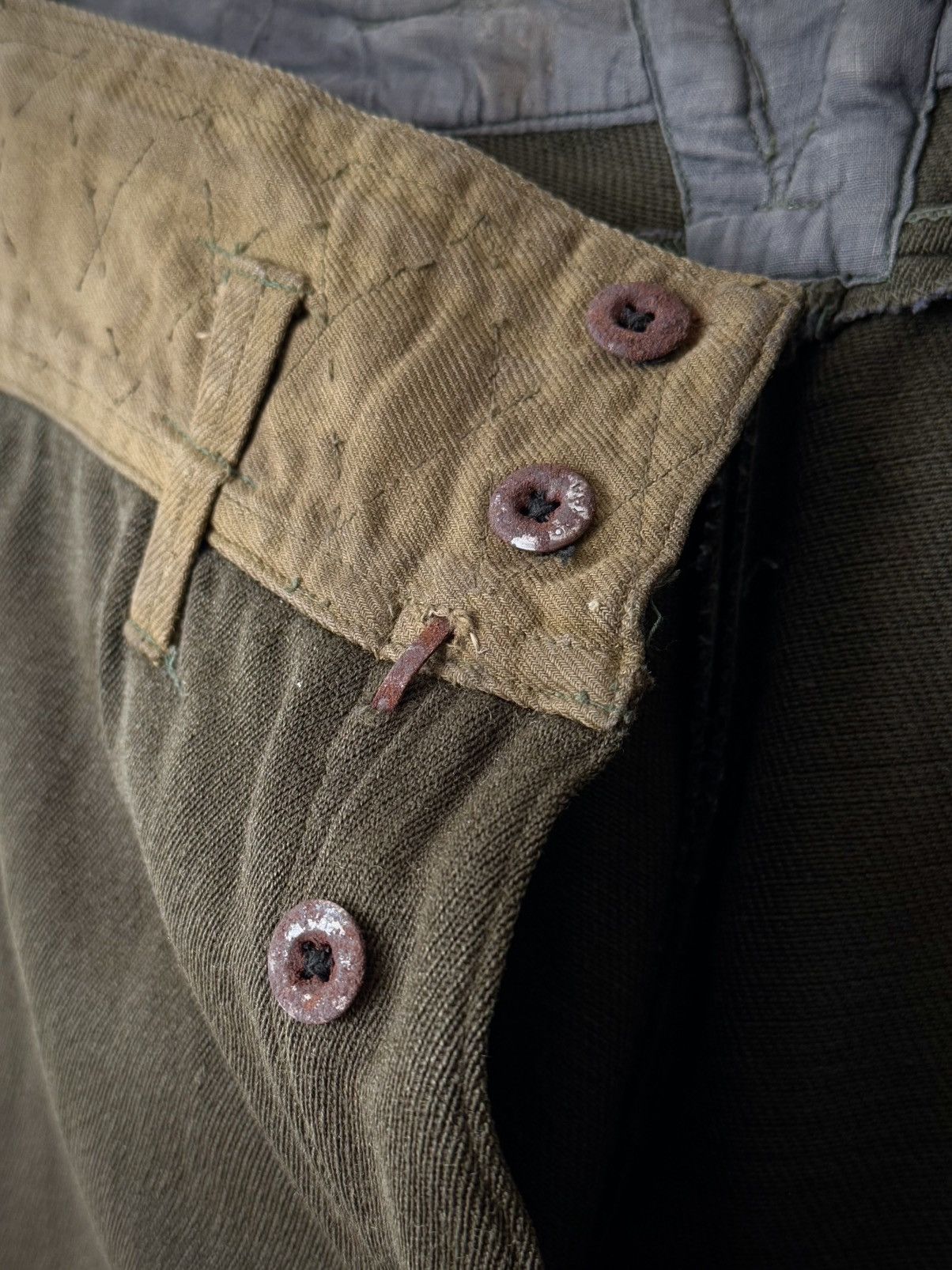 Cccp WW2 Era 1943 Pattern USSR RKKA Faded Galife Pants Size US 30 / EU 46 - 4 Thumbnail