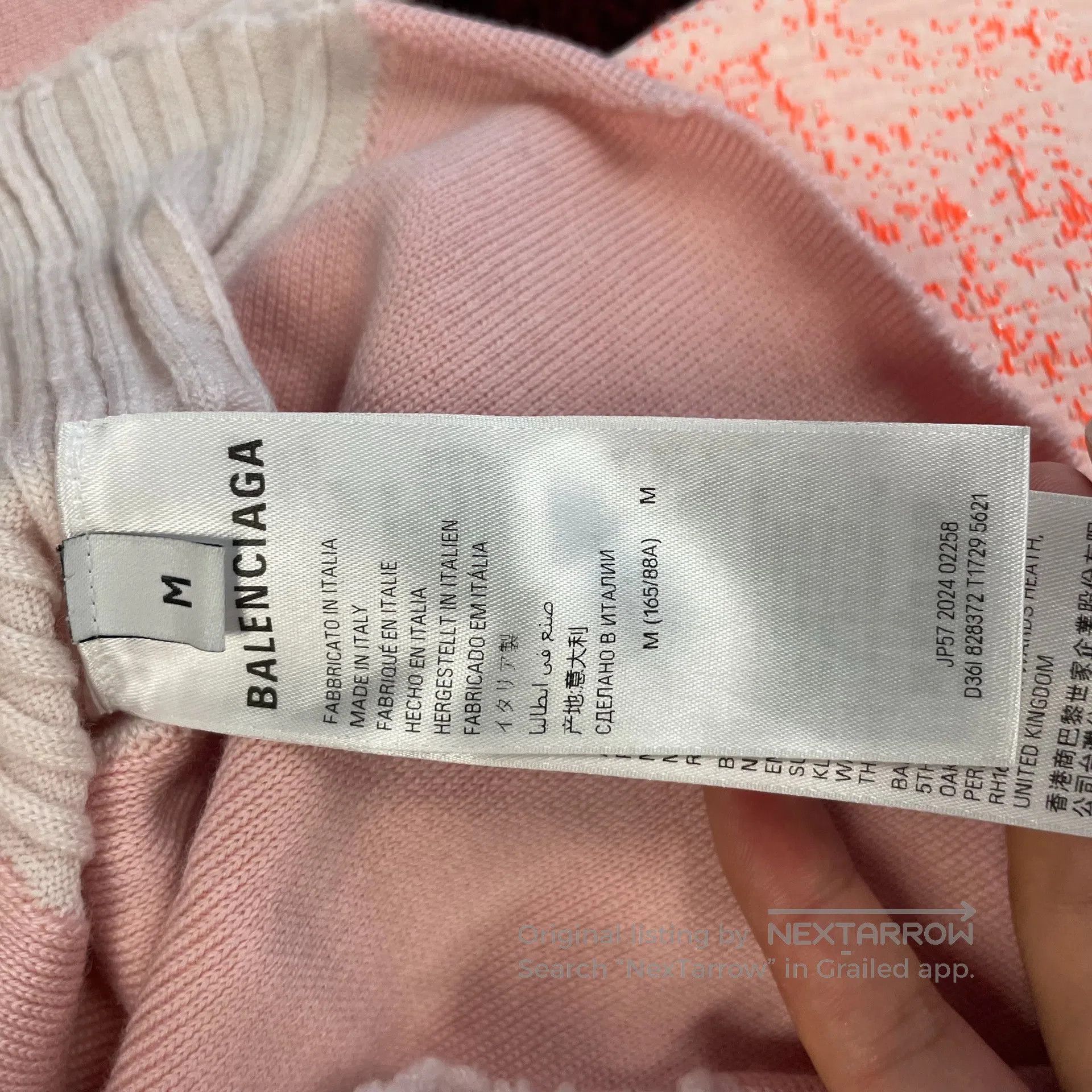 Balenciaga Balenciaga Summer candy pink BB wheat ear patchwork zipper Size M / US 6-8 / IT 42-44 - 6 Thumbnail
