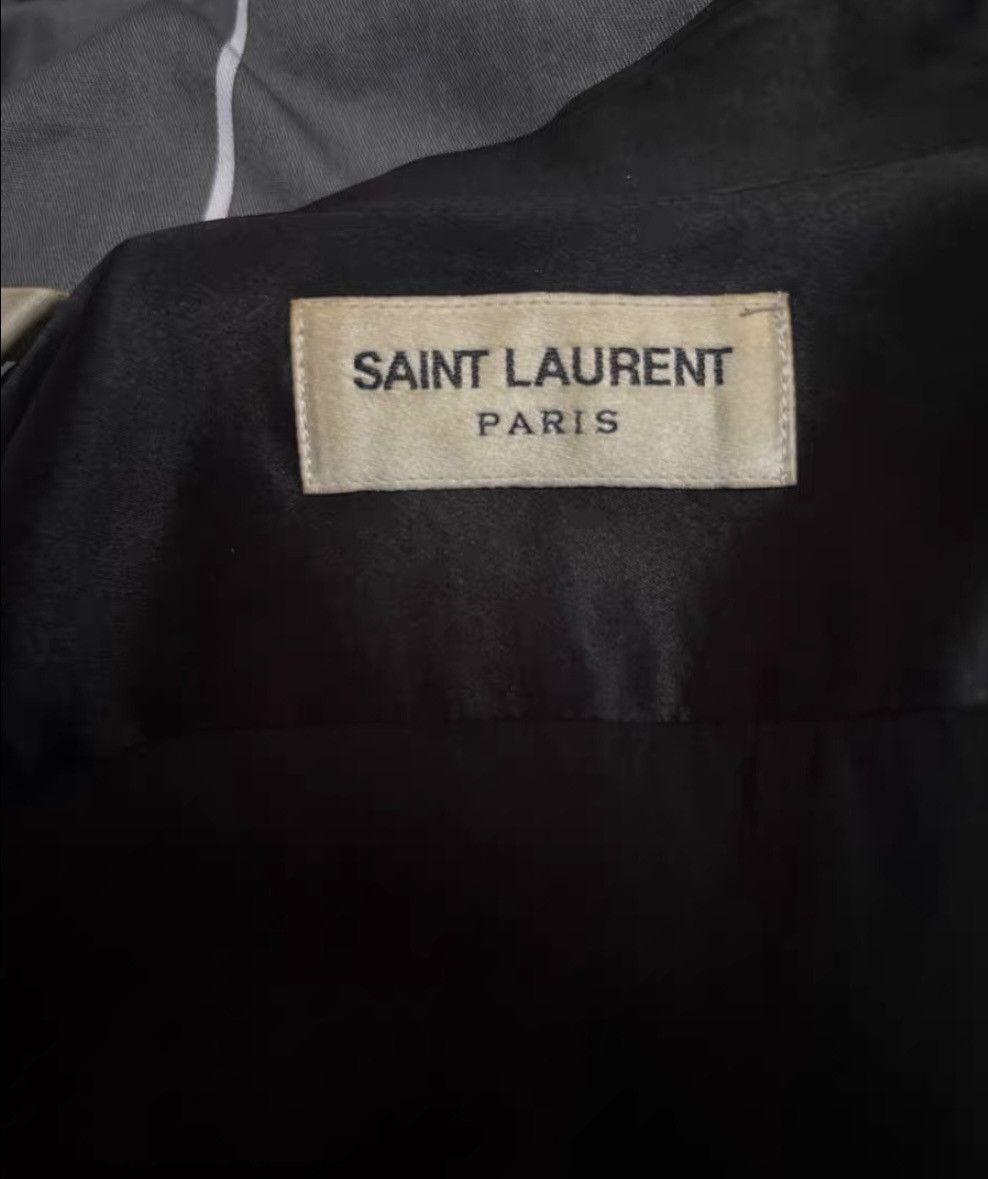 Saint Laurent Paris Saint Laurent SLP 2016FW Black Samurai Silk Shirt Size US M / EU 48-50 / 2 - 6 Thumbnail