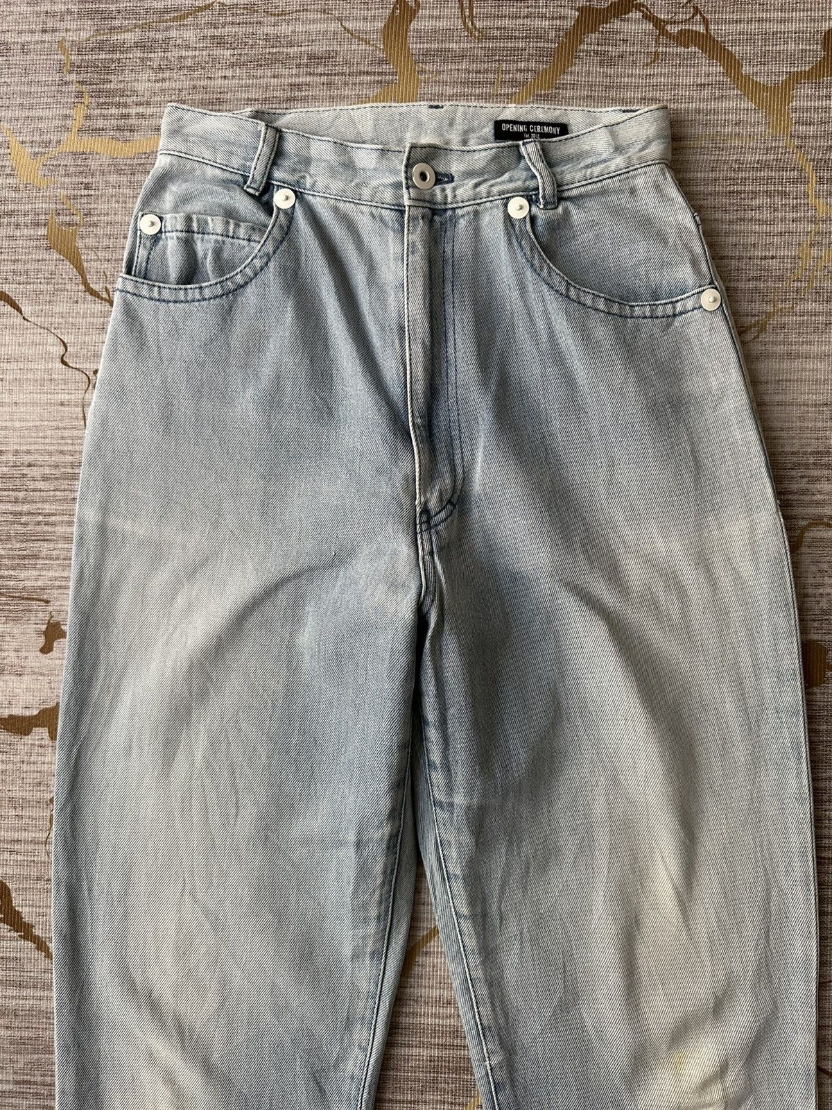 Opening Ceremony Opening Ceremony Washed Blue Jeans Size 25" / US 0 / IT 36 - 5 Thumbnail