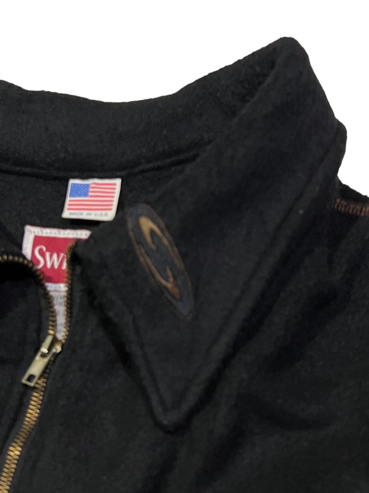 Vintage VINTAGE SWIVEL HALF ZIP EMBROIDERY SMALL LOGO OVERSIZE USA Size US XL / EU 56 / 4 - 8 Thumbnail