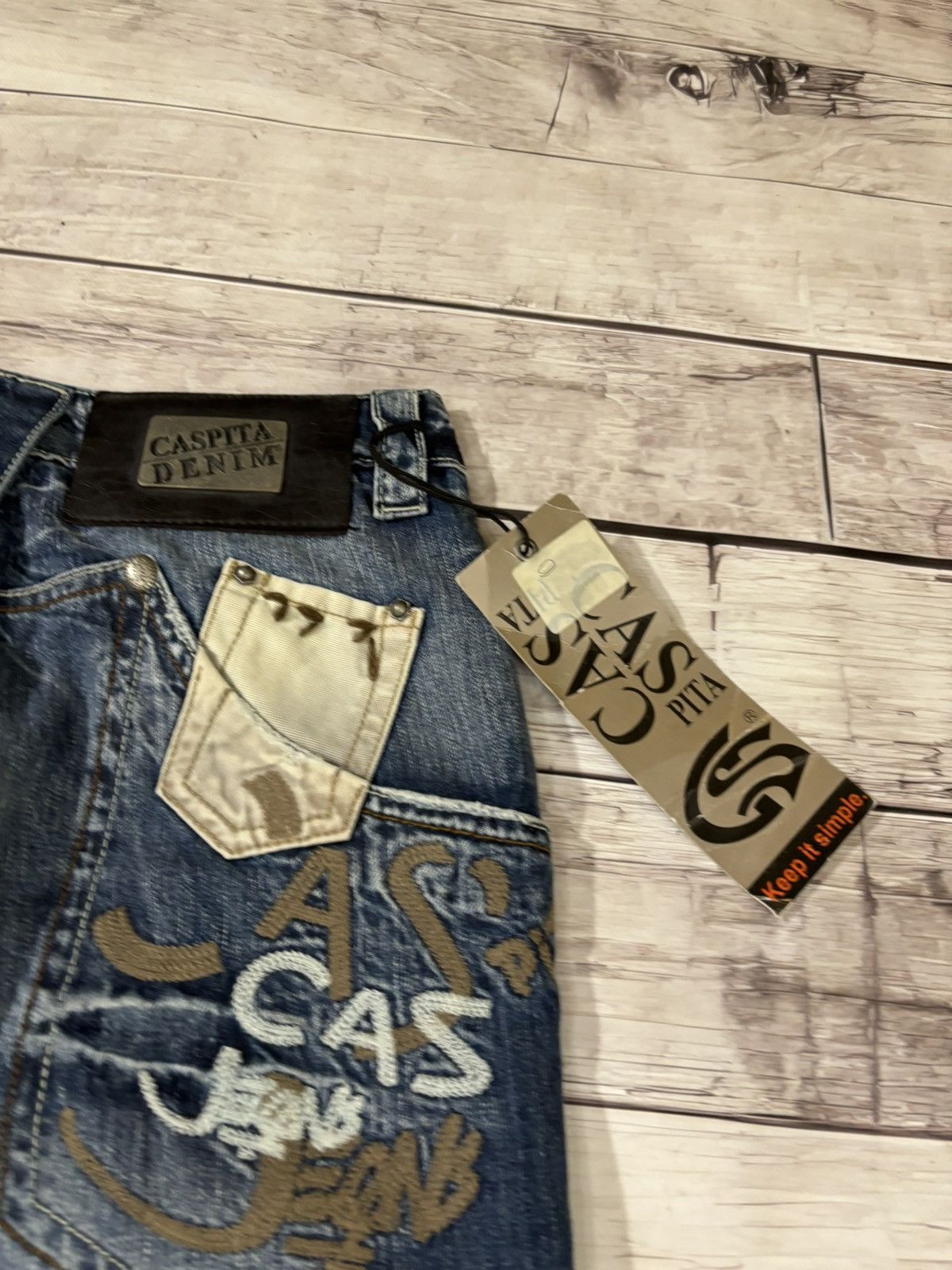 Hysteric Glamour × Japanese Brand 💥 HYSTERIC GLAMOUR BALENCIAGA STYLE JAPANESE JEANS Size US 32 / EU 48 - 7 Thumbnail