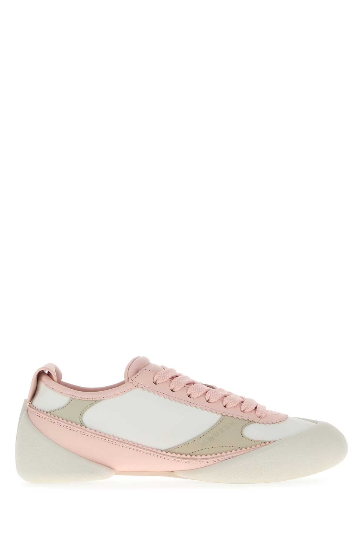 Alexander McQueen Multicolor Leather Sneakers Size US 8 / IT 38 - 1 Thumbnail