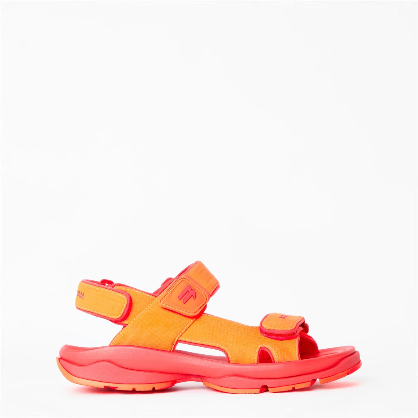 o1g2r1mq0226 Flat Sandals In Orange/Red