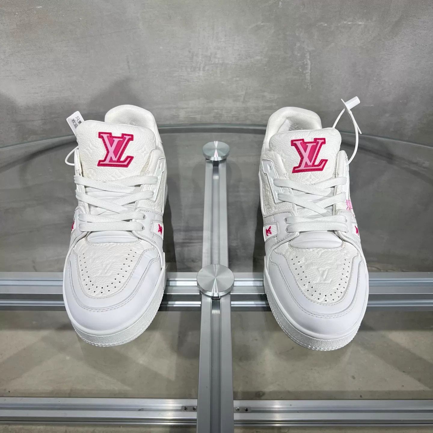 Louis Vuitton LV Trainer Sakura Pink x Takashi Murakami 37 with box Size US 6.5 / IT 36.5 - 1 Thumbnail