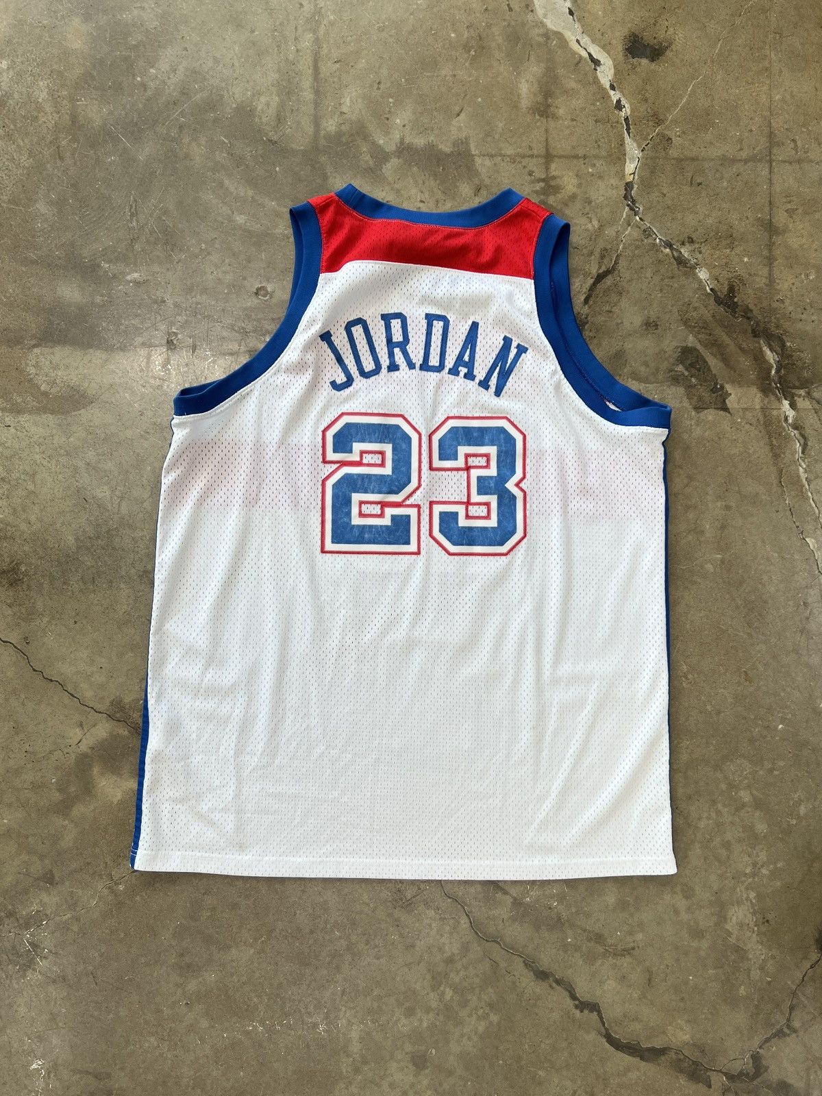 NBA × Vintage Vintage Y2K Michael Jordan 23 Washington Bullets Jersey 3XL Size US XXL / EU 58 / 5 - 5 Thumbnail