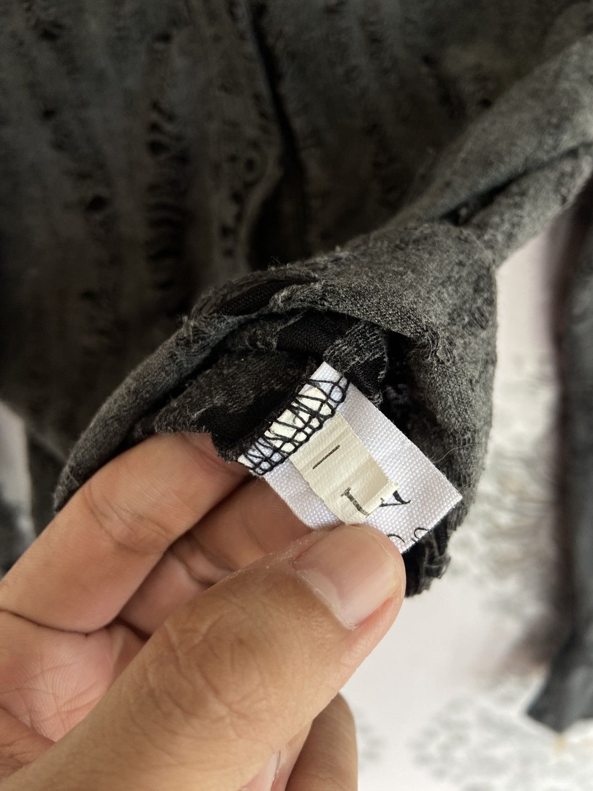 Hysteric Glamour Y2K Japanese L.G.B Style Avant Garde Distressed Longsleeve Size US L / EU 52-54 / 3 - 12 Thumbnail