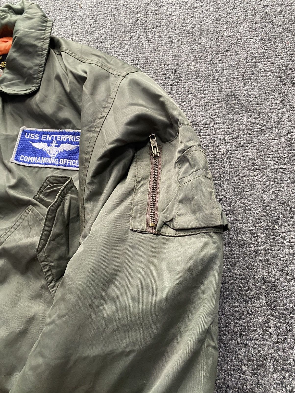 Other CWU-45/P flight jacket featuring custom "US Air Force Size US XL / EU 56 / 4 - 5 Thumbnail