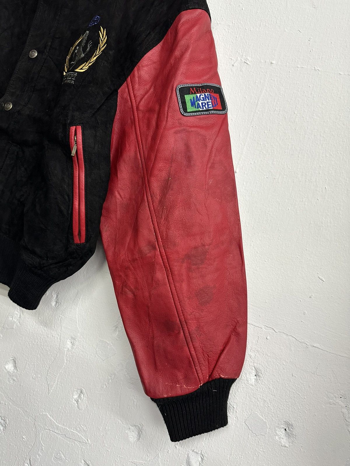 Ferrari 90’s Rare Ferrari Magneti Marelli Leather Jacket Size US M / EU 48-50 / 2 - 4 Thumbnail