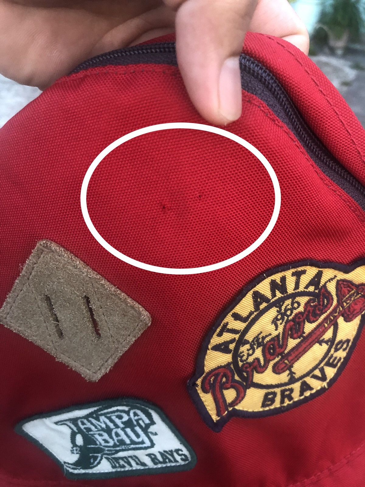 MLB Rare❗️Vintage MLB x Uniqlo Multi Patches Clup Bag Pack Size ONE SIZE - 11 Thumbnail