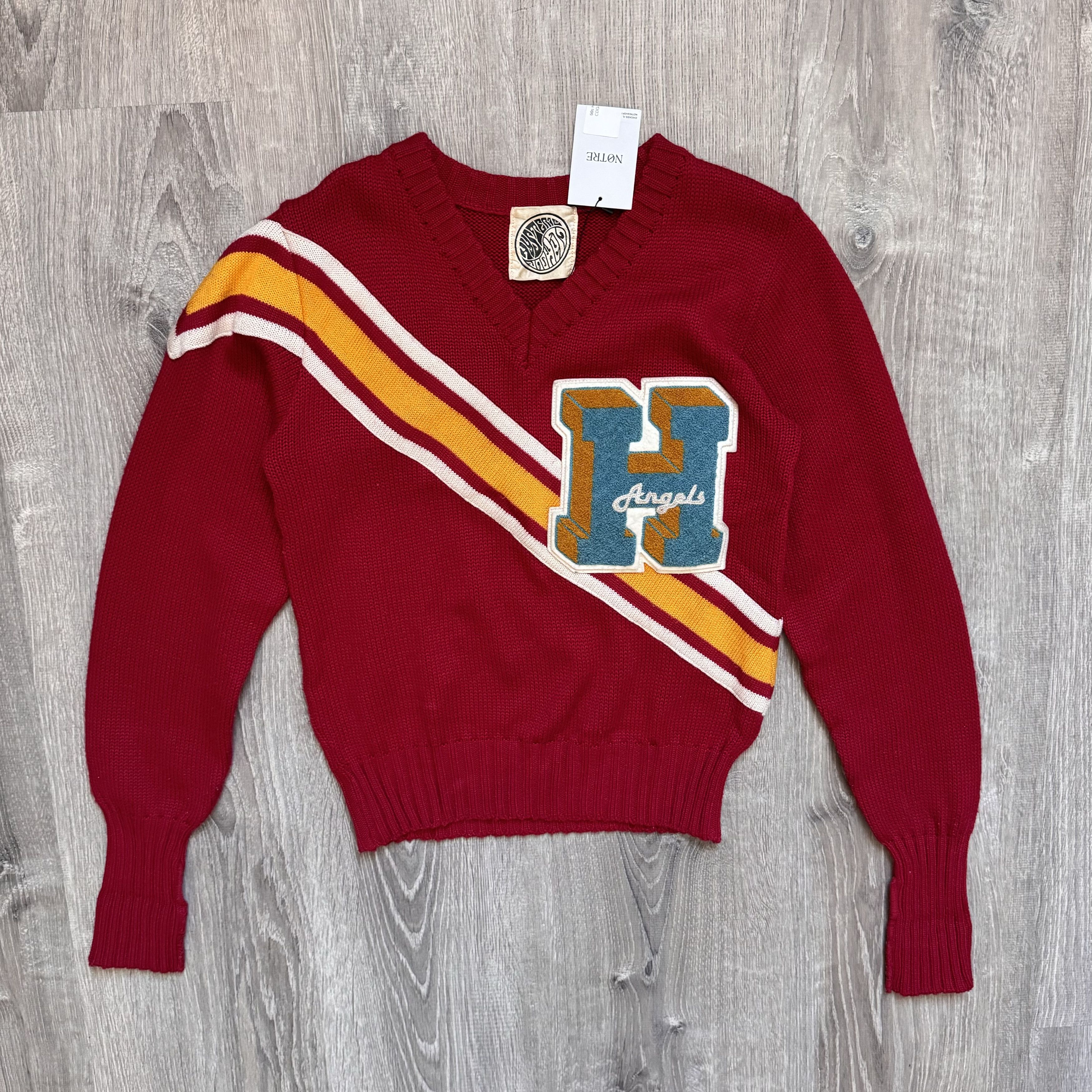 Hysteric Glamour Hysteric Glamour Varsity Sweater in Red Size US XS / EU 42 / 0 - 1 Thumbnail