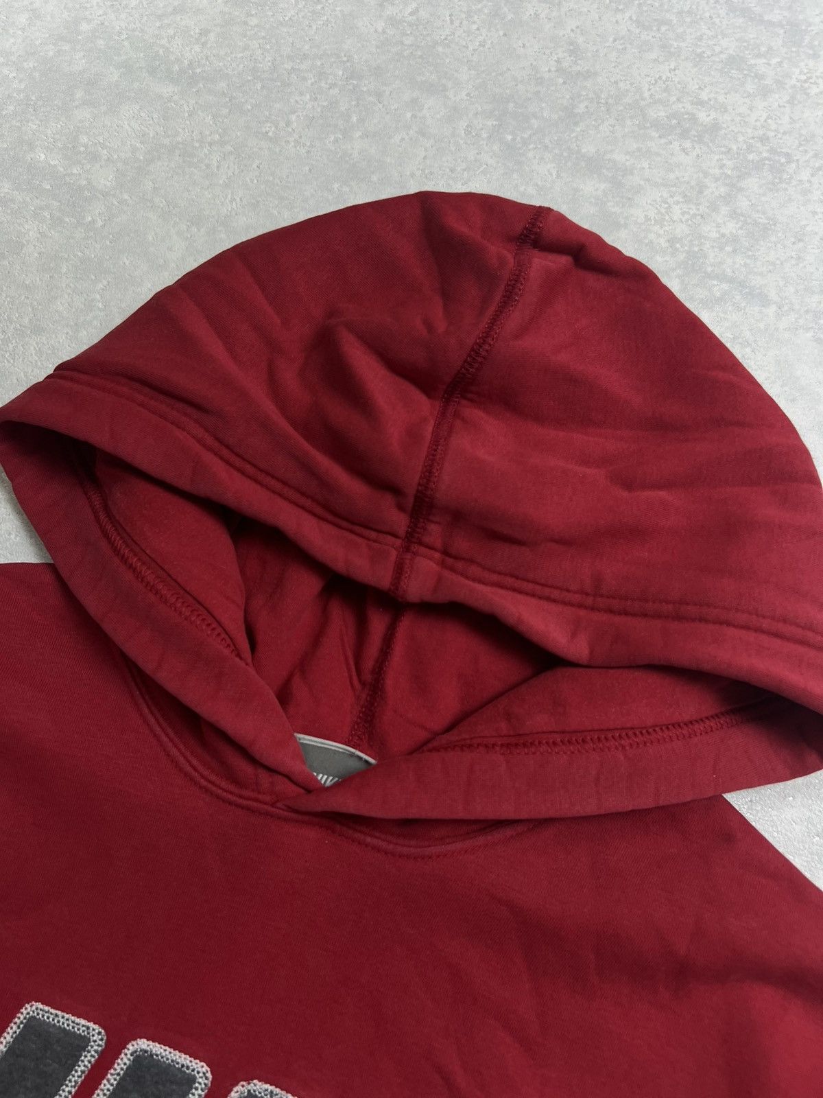 Nike 00s Nike Big Embroidered Logo Spellout Vintage Retro Hoodie Size US XL / EU 56 / 4 - 5 Thumbnail