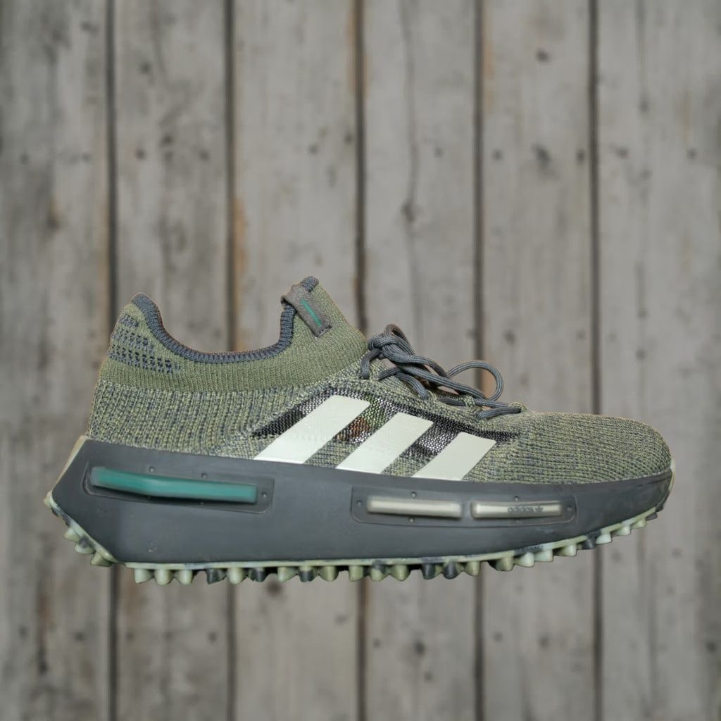 Adidas adidas NMD S1 Focoli/Silpeb/Carbon Primeknit Camo Sole Trainers Men's Sz. 10 - Green, 2023, IE2075, Sneaker, Athletic, MENS Size US 10 / EU 43 - 1 Thumbnail