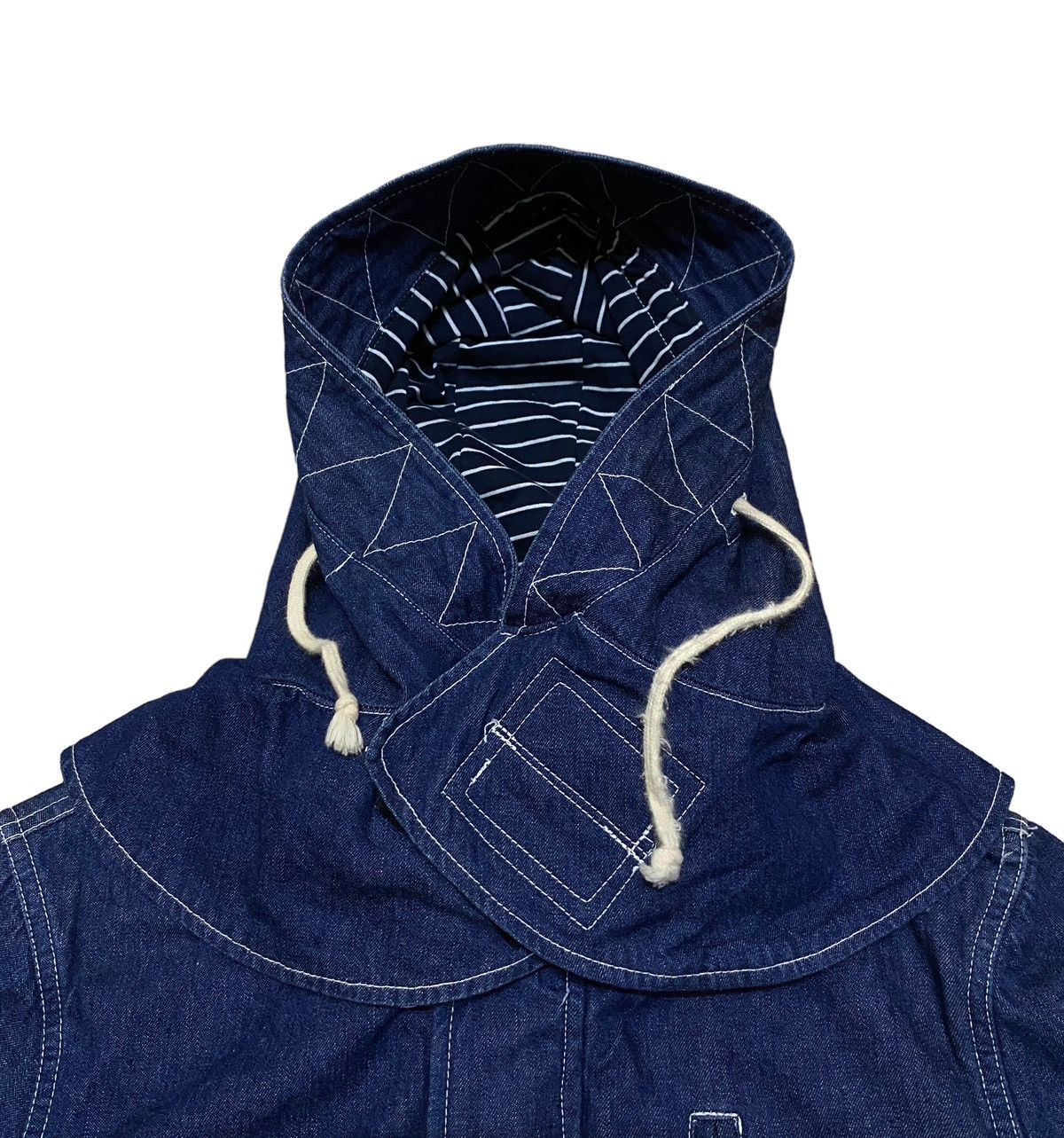 Ciaopanic Rare Design Vintage Ciao Pull Over Smokey Denim Jacket 1990s Size US M / EU 48-50 / 2 - 4 Thumbnail