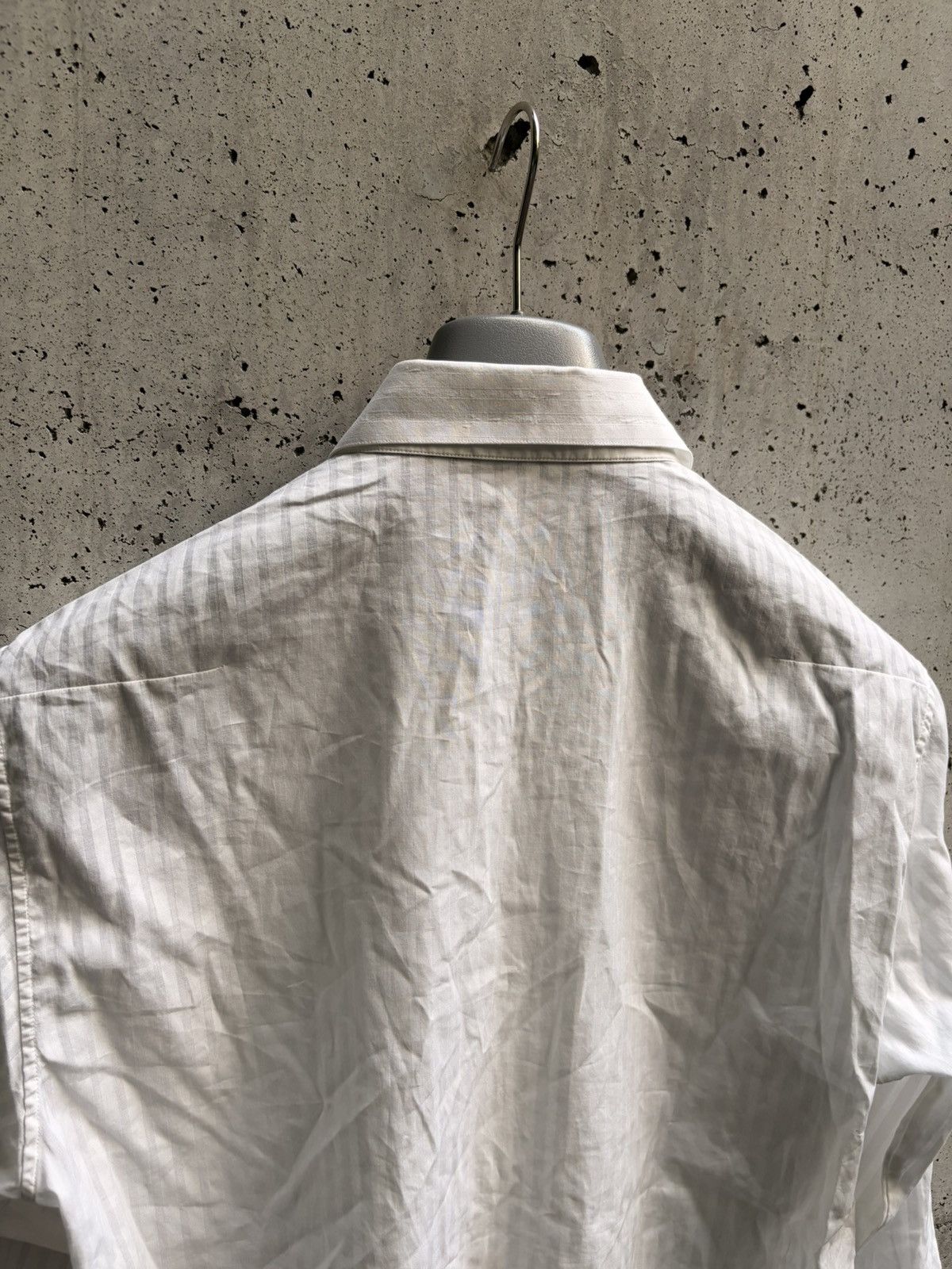 Dior × Hedi Slimane SS06 Dior homme Hedi slimane striped seethru Shirt Size US M / EU 48-50 / 2 - 3 Thumbnail