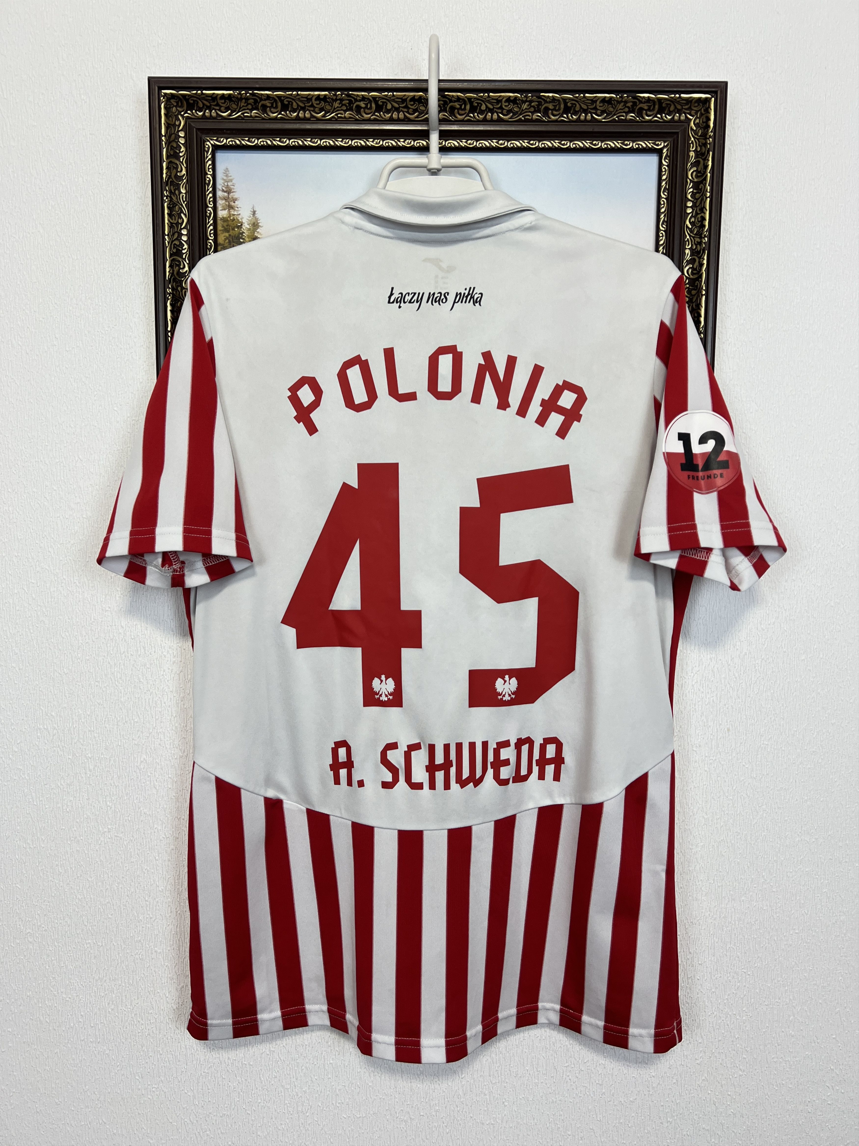 Joma Polonia Ludenscheid Football Shirt Player Issue Jersey Size US M / EU 48-50 / 2 - 8 Thumbnail
