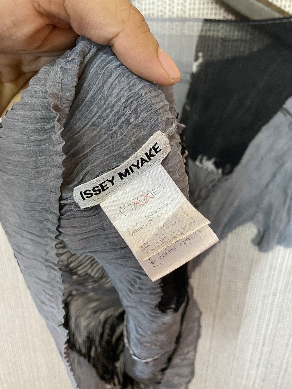 Designer × Issey Miyake Vtg issey miyake pleats please shirt stretch freesize Size M / US 6-8 / IT 42-44 - 6 Thumbnail