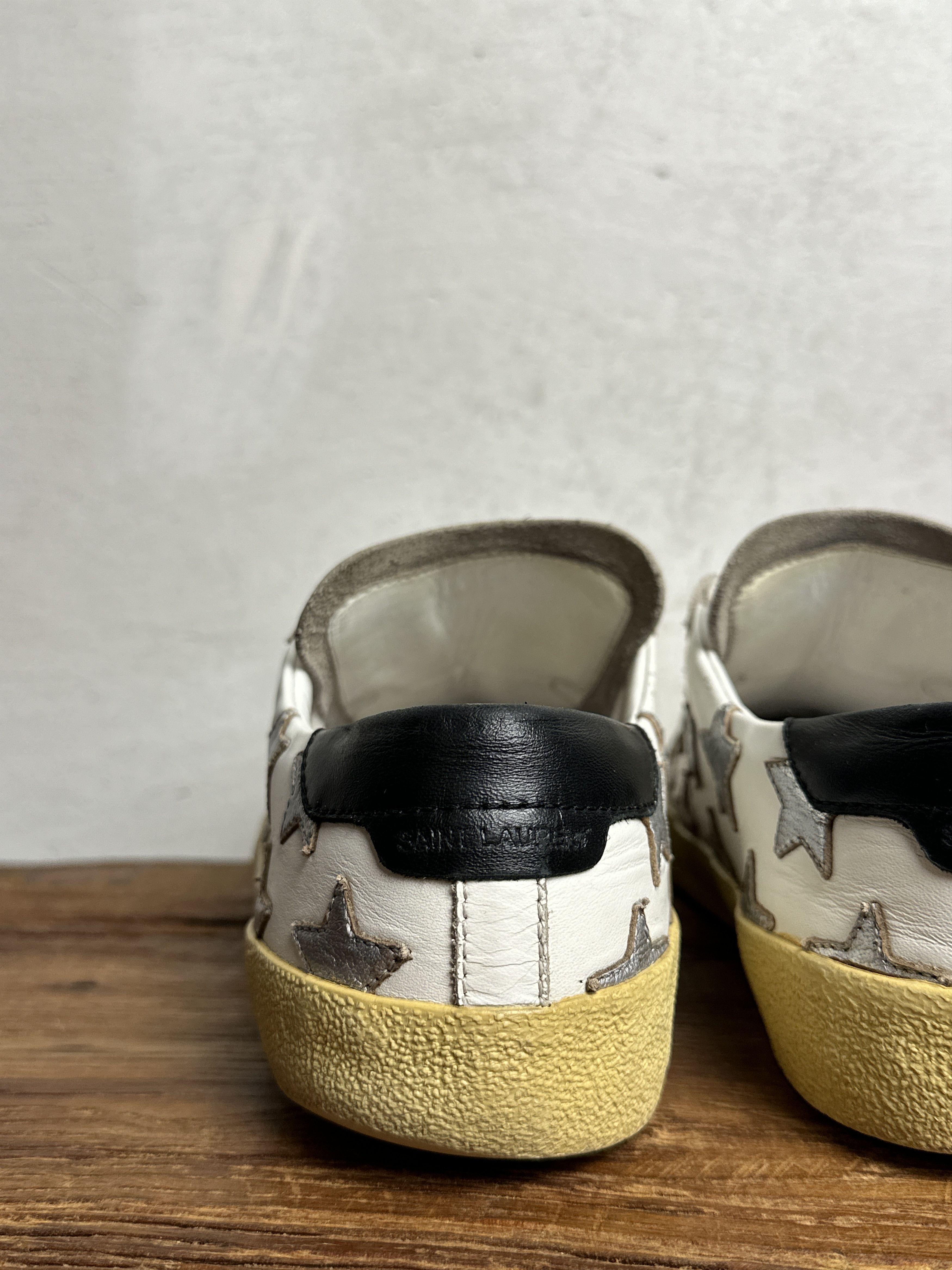 Saint Laurent Paris Saint Laurent Paris Star Court Classic California Sneakers Size US 8 / IT 38 - 15 Thumbnail
