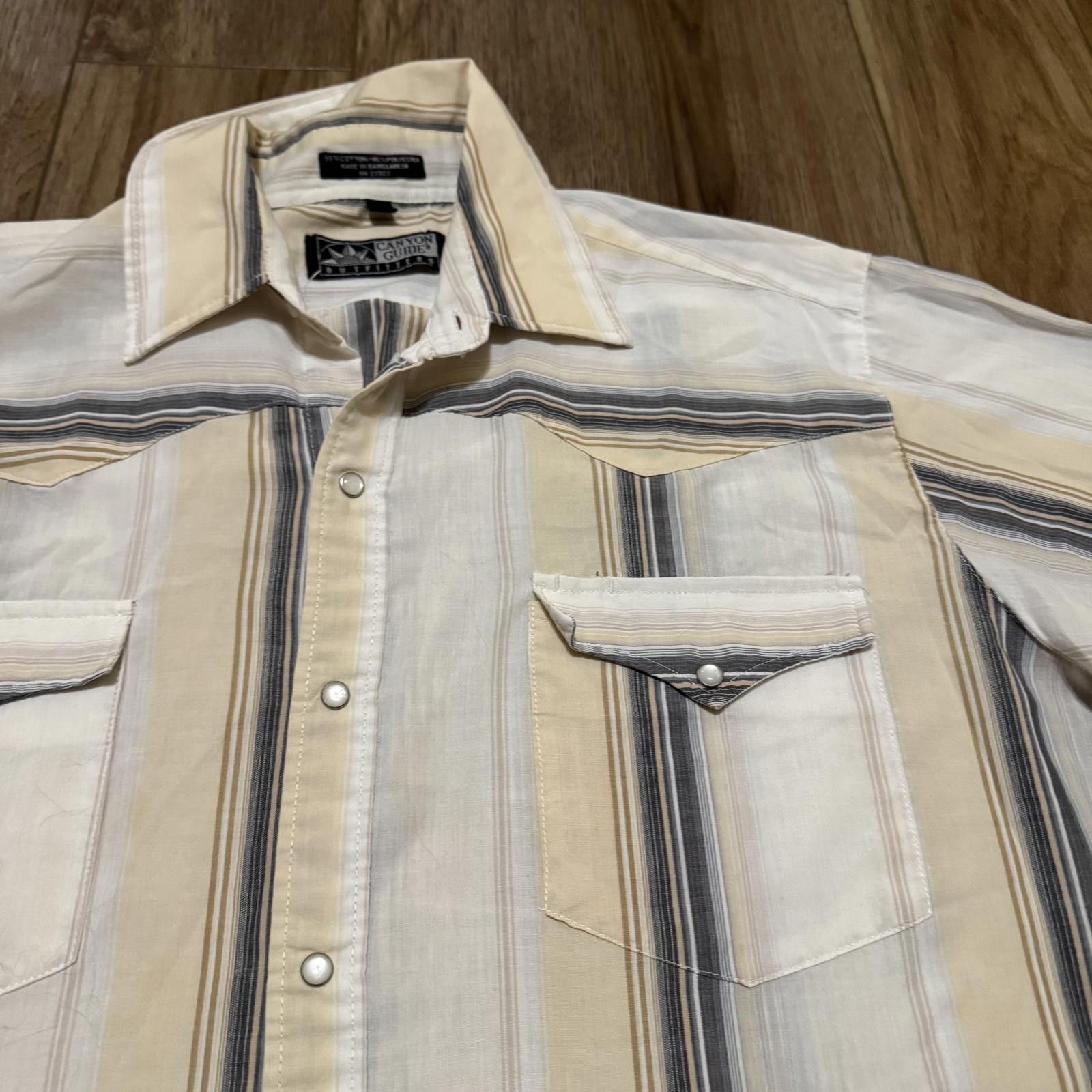 Other Vintage 90s Western Canyon Guide Outfitters Snap Shirt Size US XL / EU 56 / 4 - 2 Thumbnail