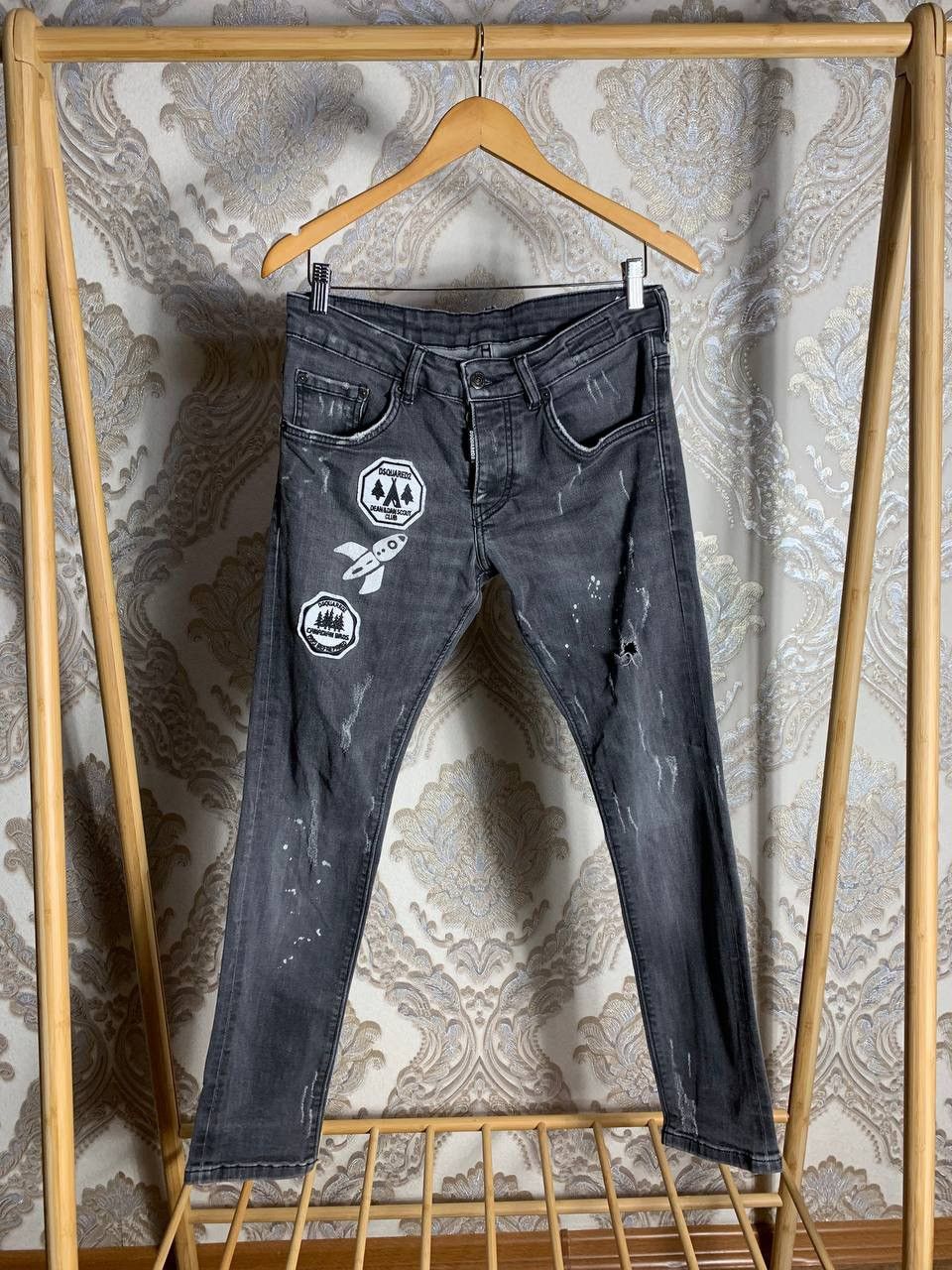 Dsquared2 × Vintage VERY RARE DSQUARED2 DENIM JEANS PANTS FASHION DESIGNER DELUX Size US 31 - 1 Thumbnail